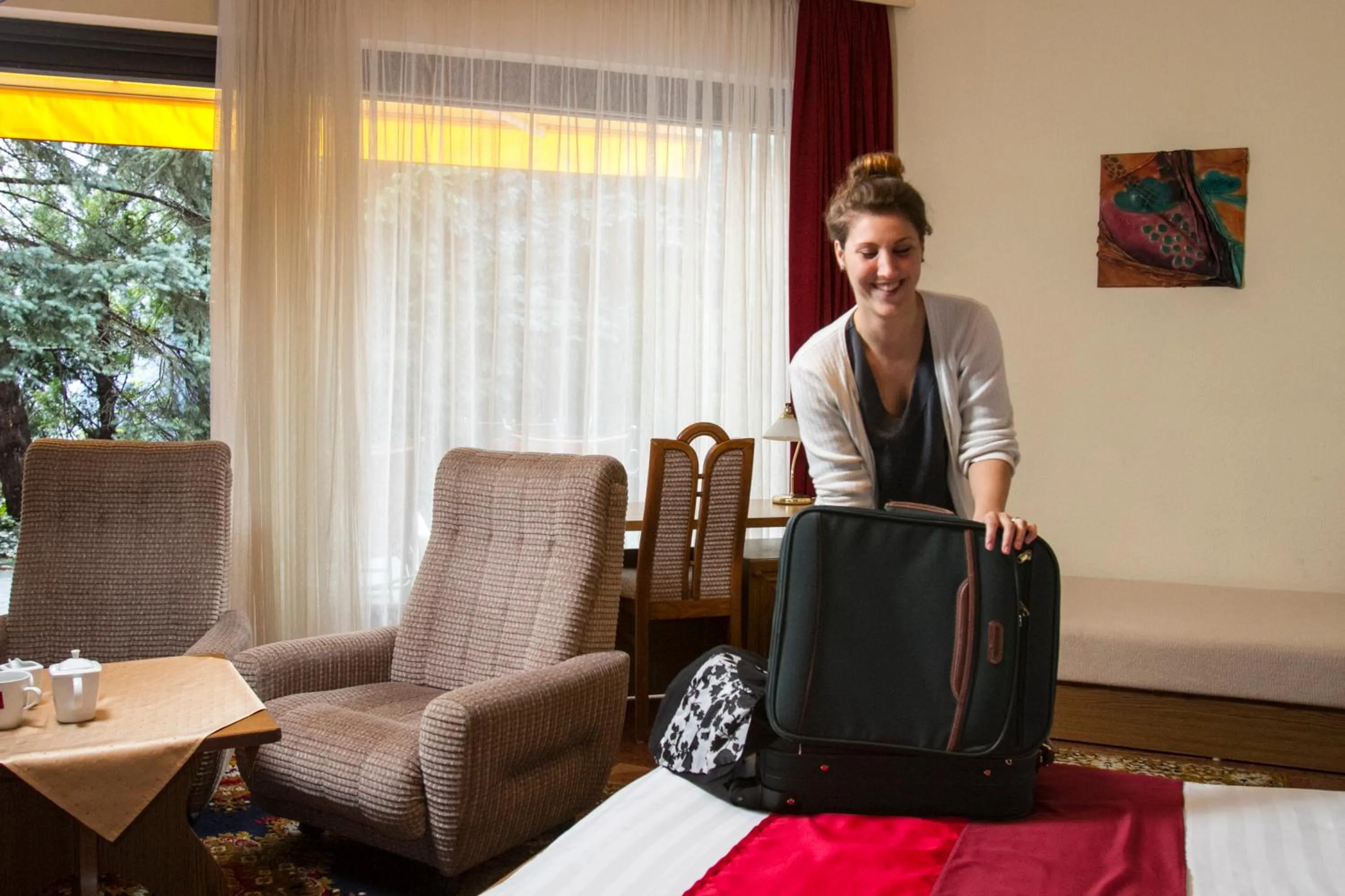 Balcony/Terrace in Hotel Molnár