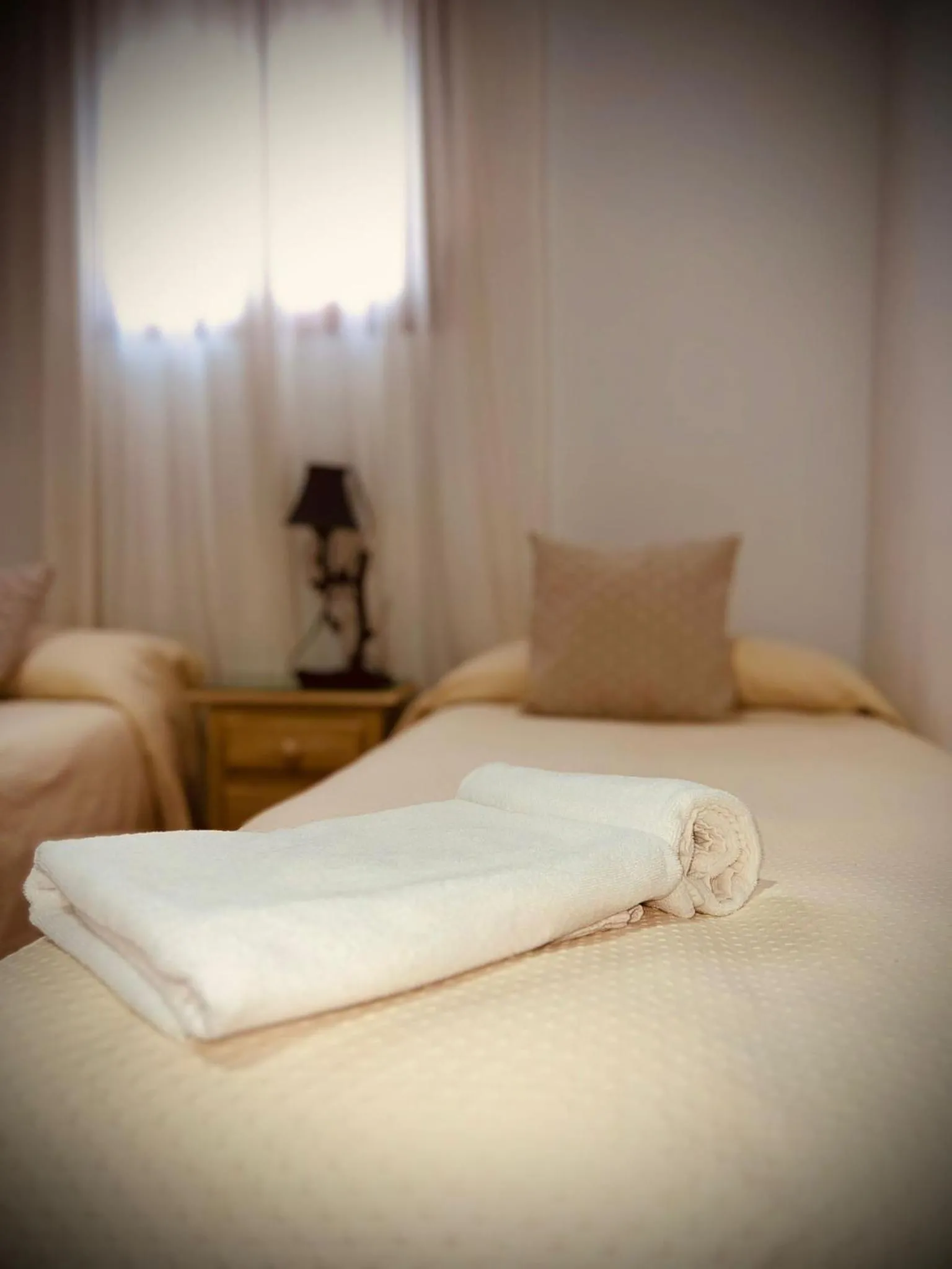 Bed in Alojamiento Rural El Sombrero