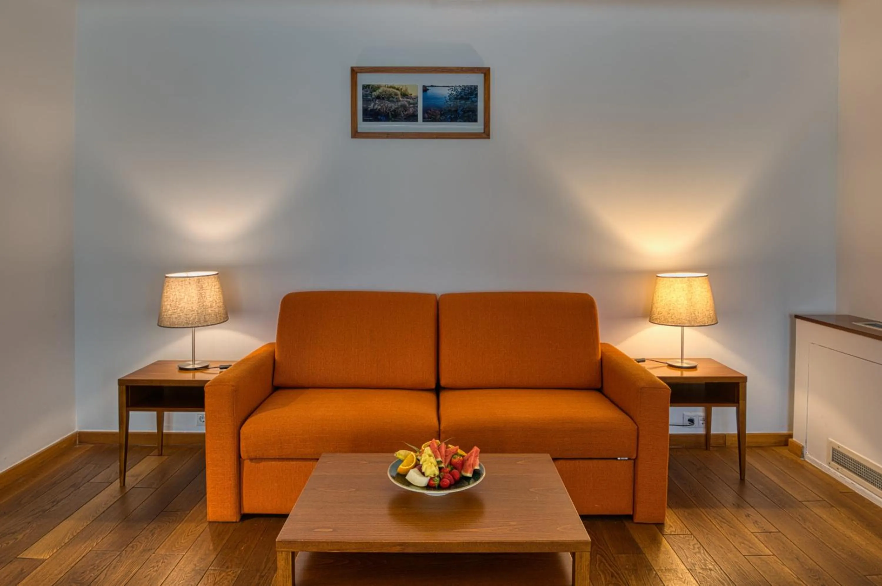 Seating area in Tisza Balneum Hotel