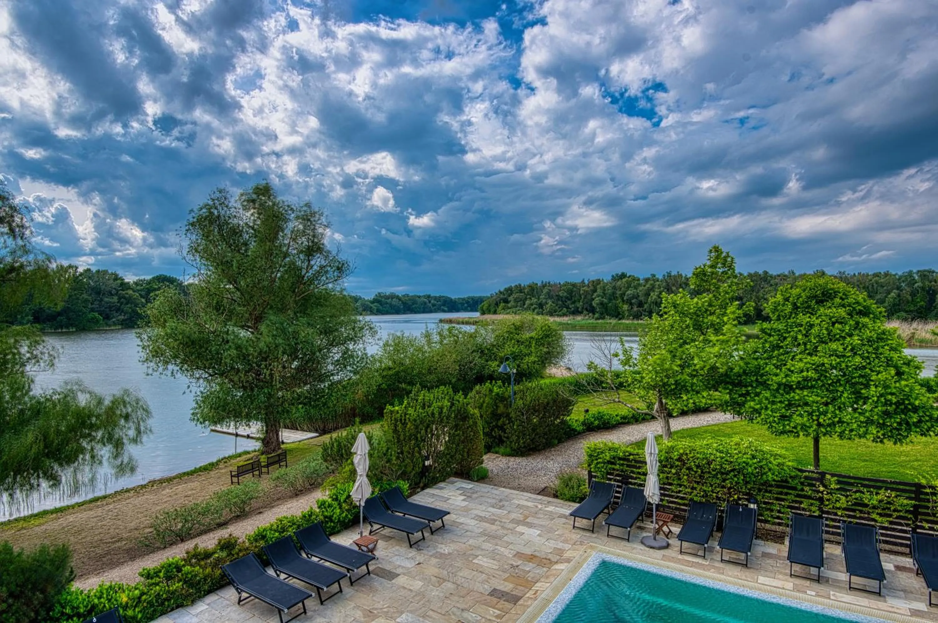 Lake view in Tisza Balneum Hotel
