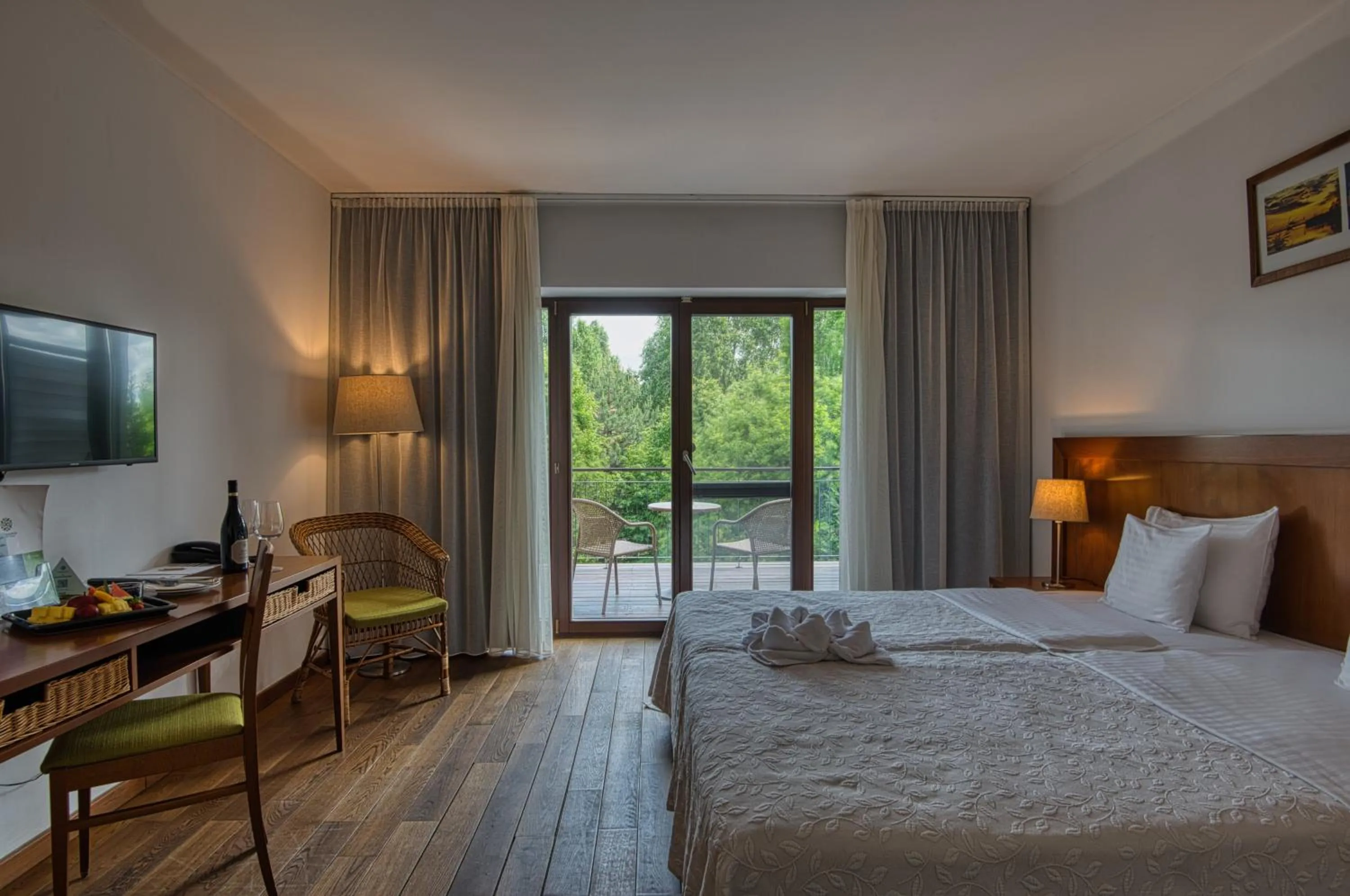 Bedroom, Bed in Tisza Balneum Hotel