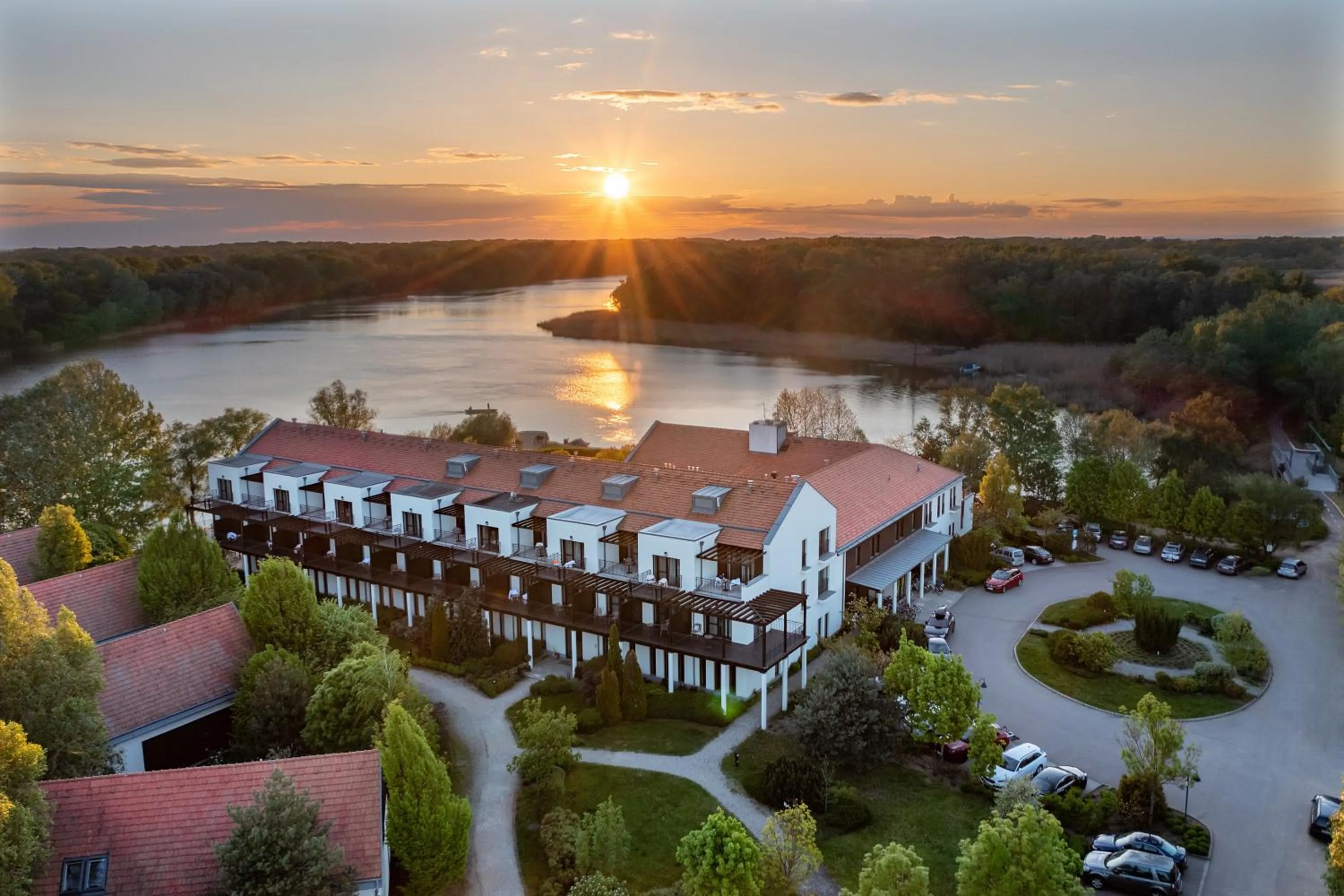 Property building in Tisza Balneum Hotel