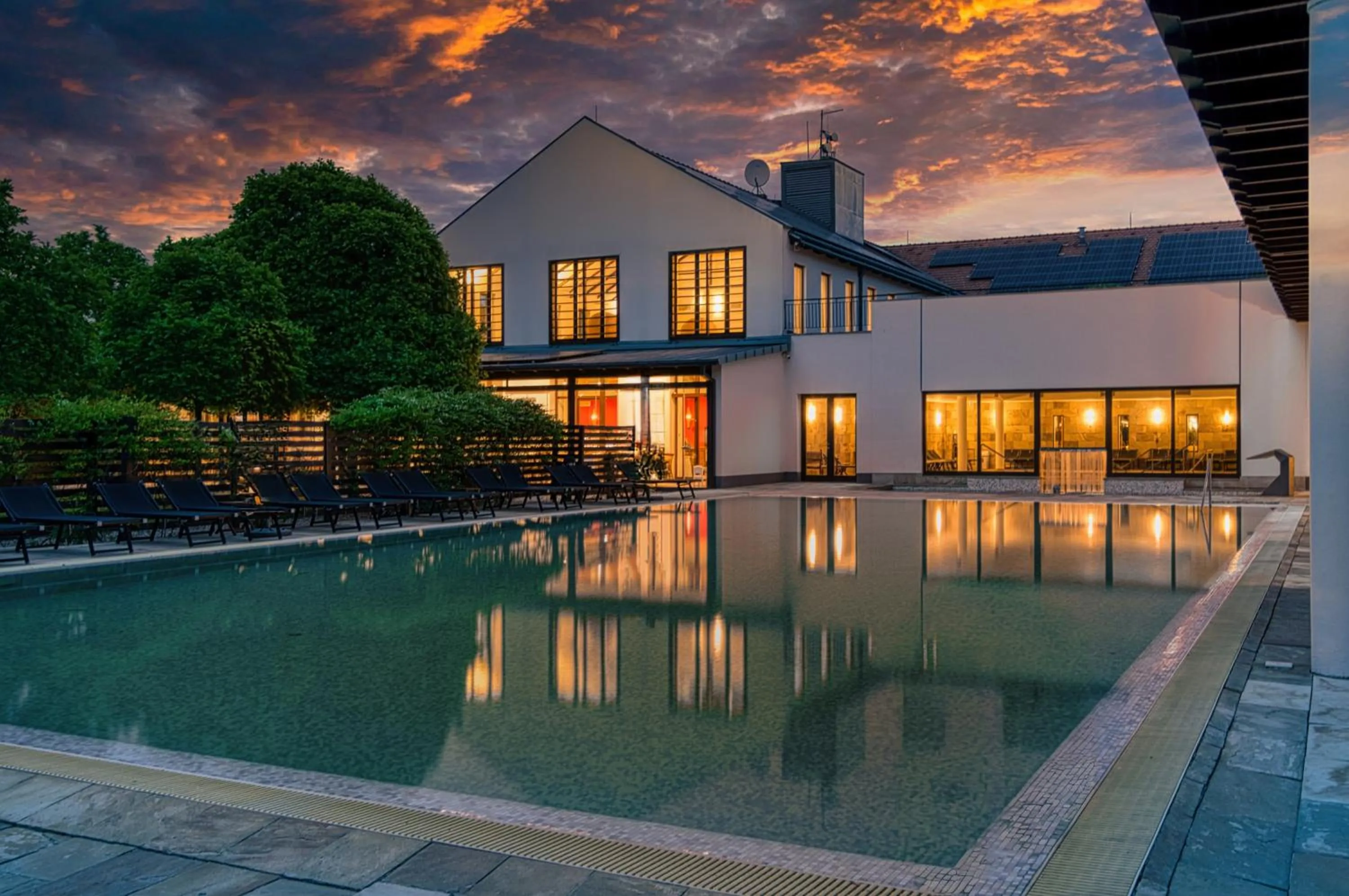 Property building in Tisza Balneum Hotel