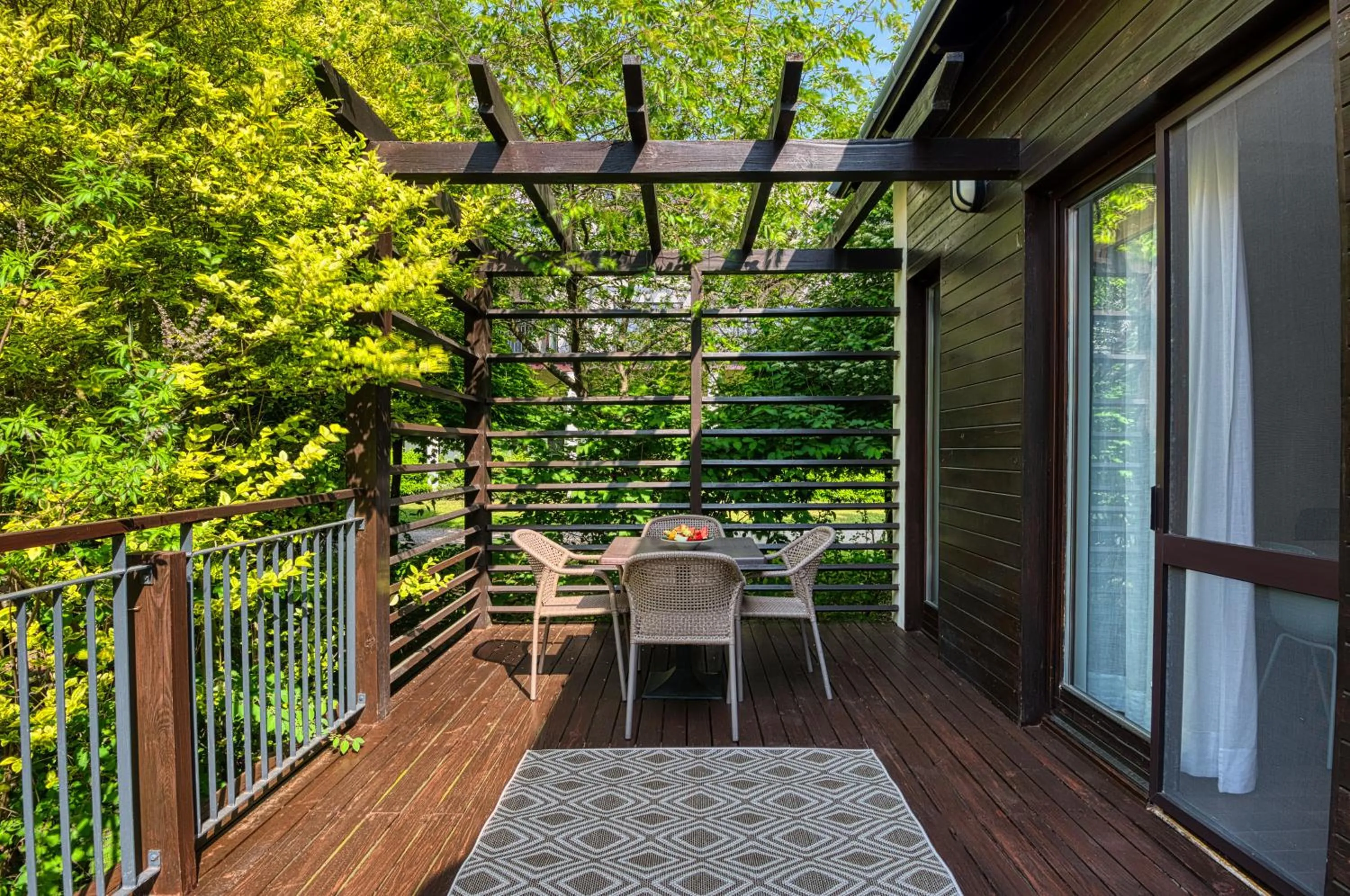 Balcony/Terrace in Tisza Balneum Hotel