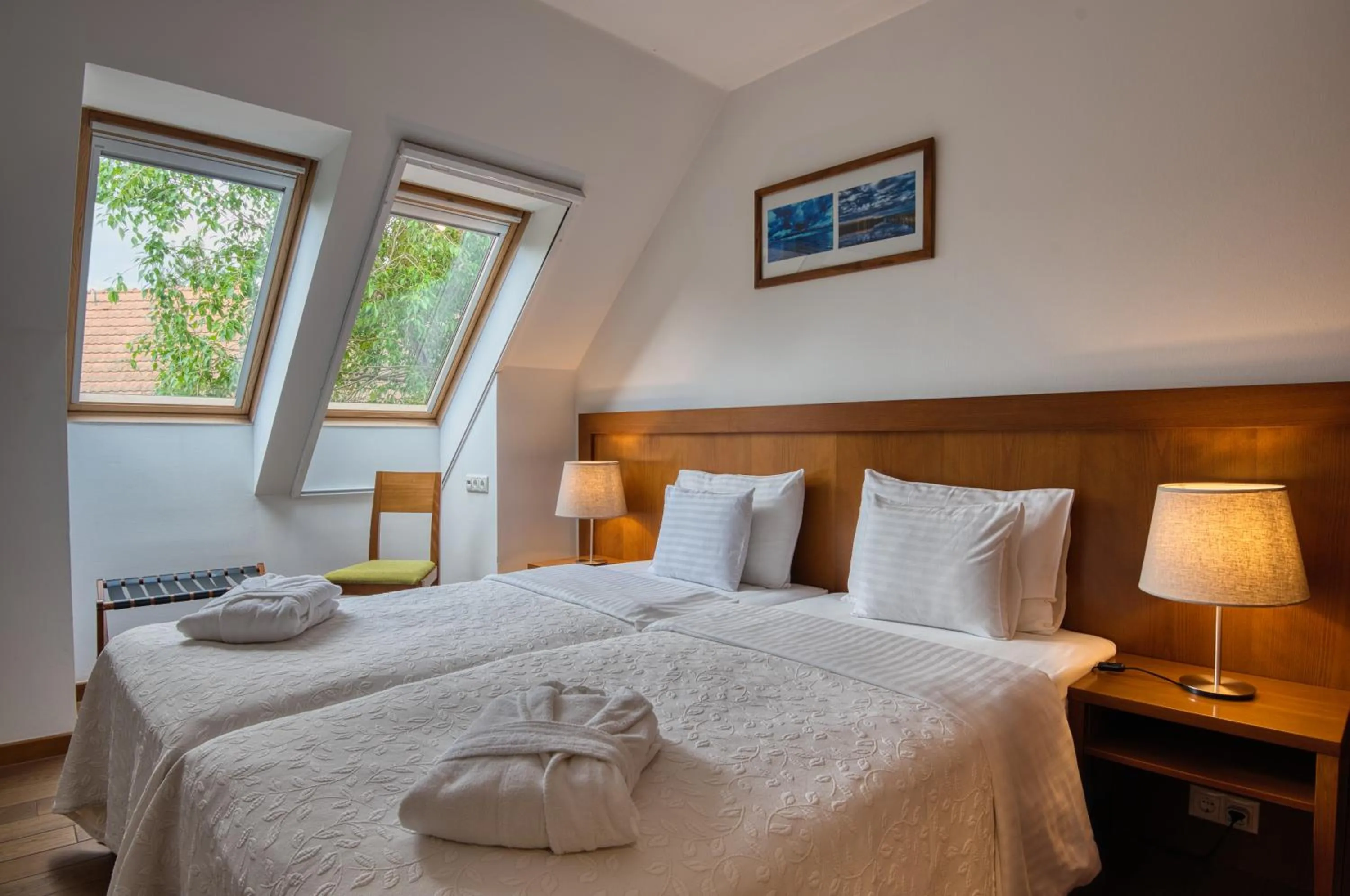 Bedroom, Bed in Tisza Balneum Hotel