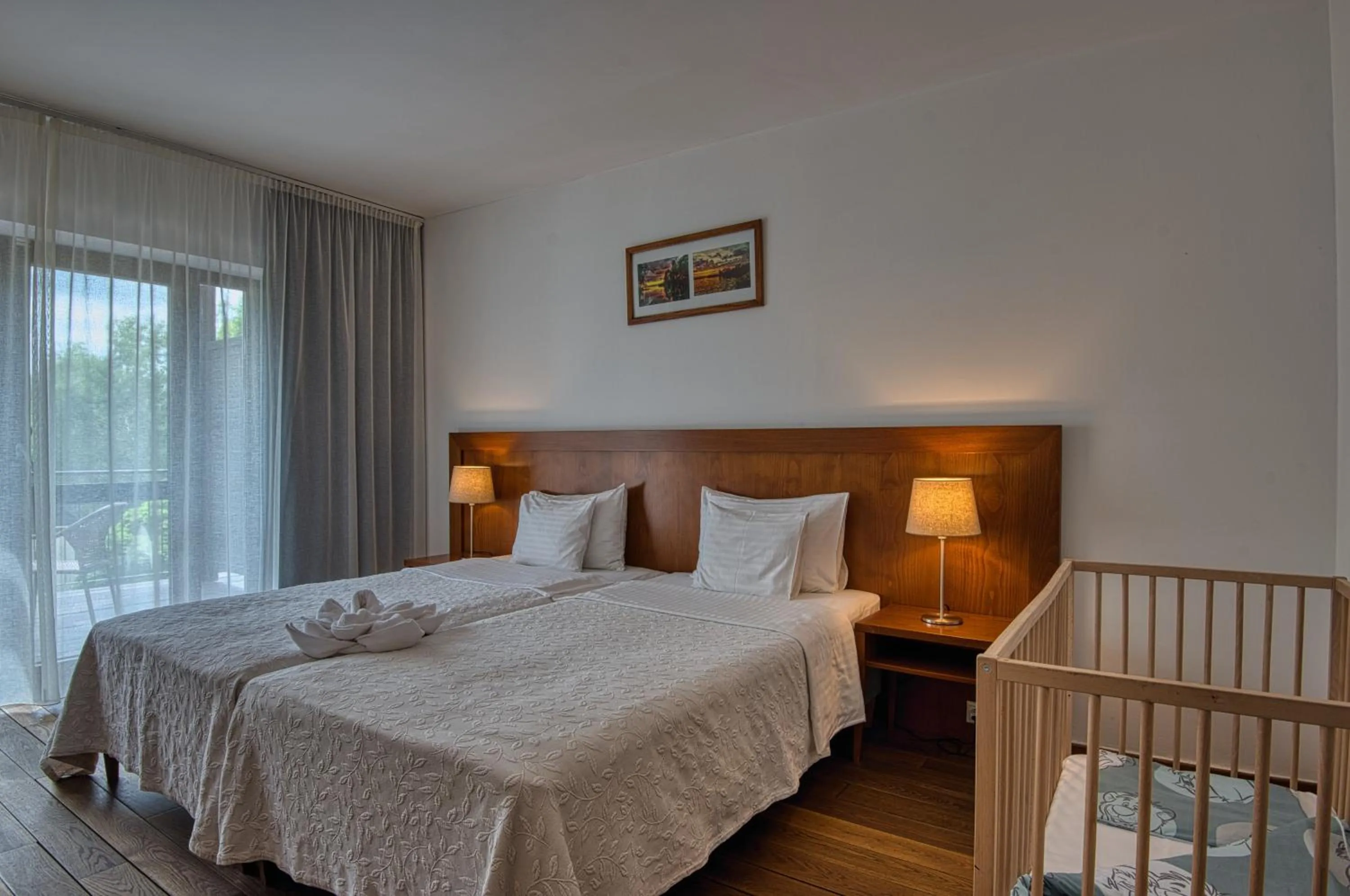 Bedroom, Bed in Tisza Balneum Hotel