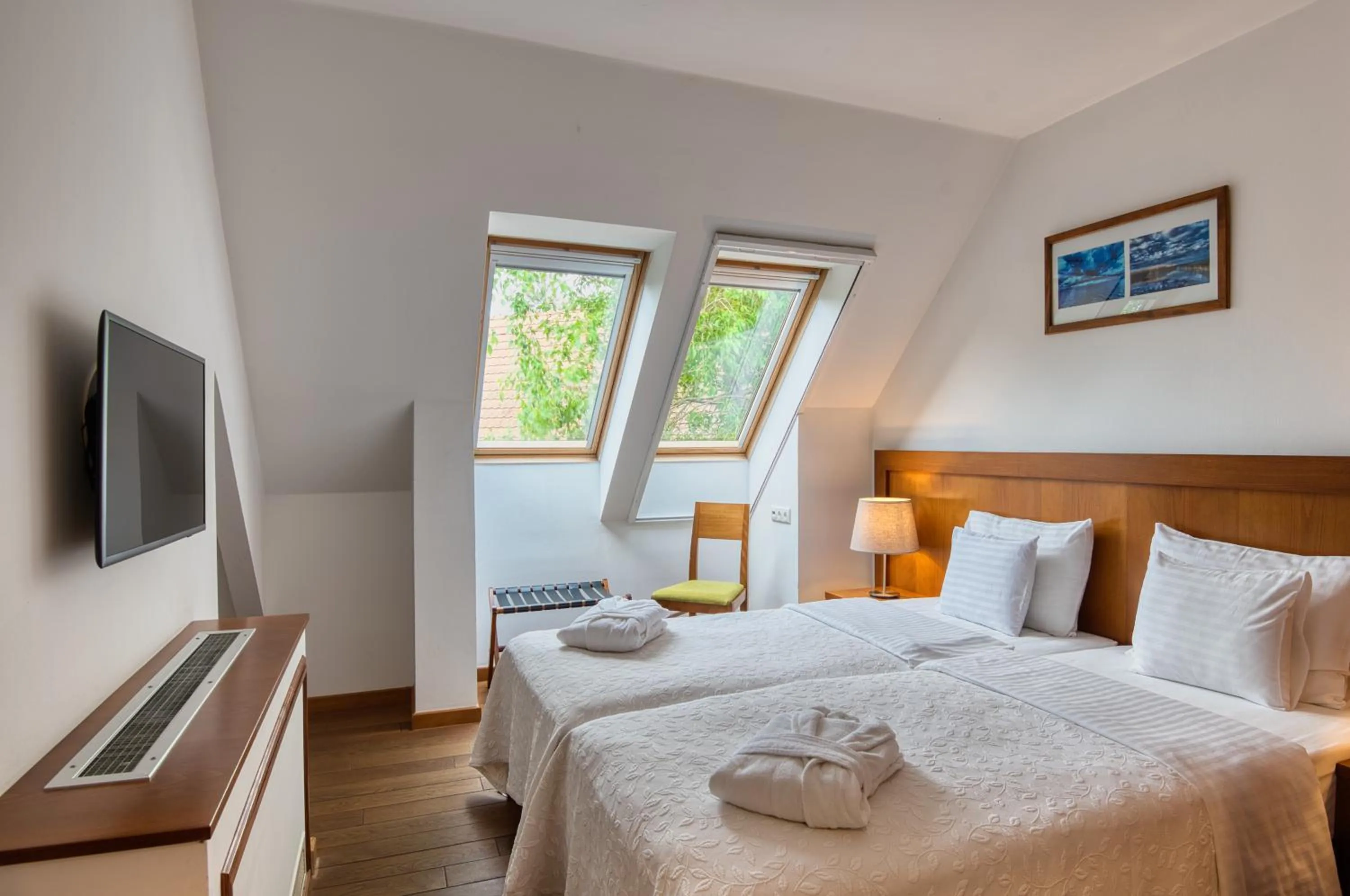 Photo of the whole room, Bed in Tisza Balneum Hotel