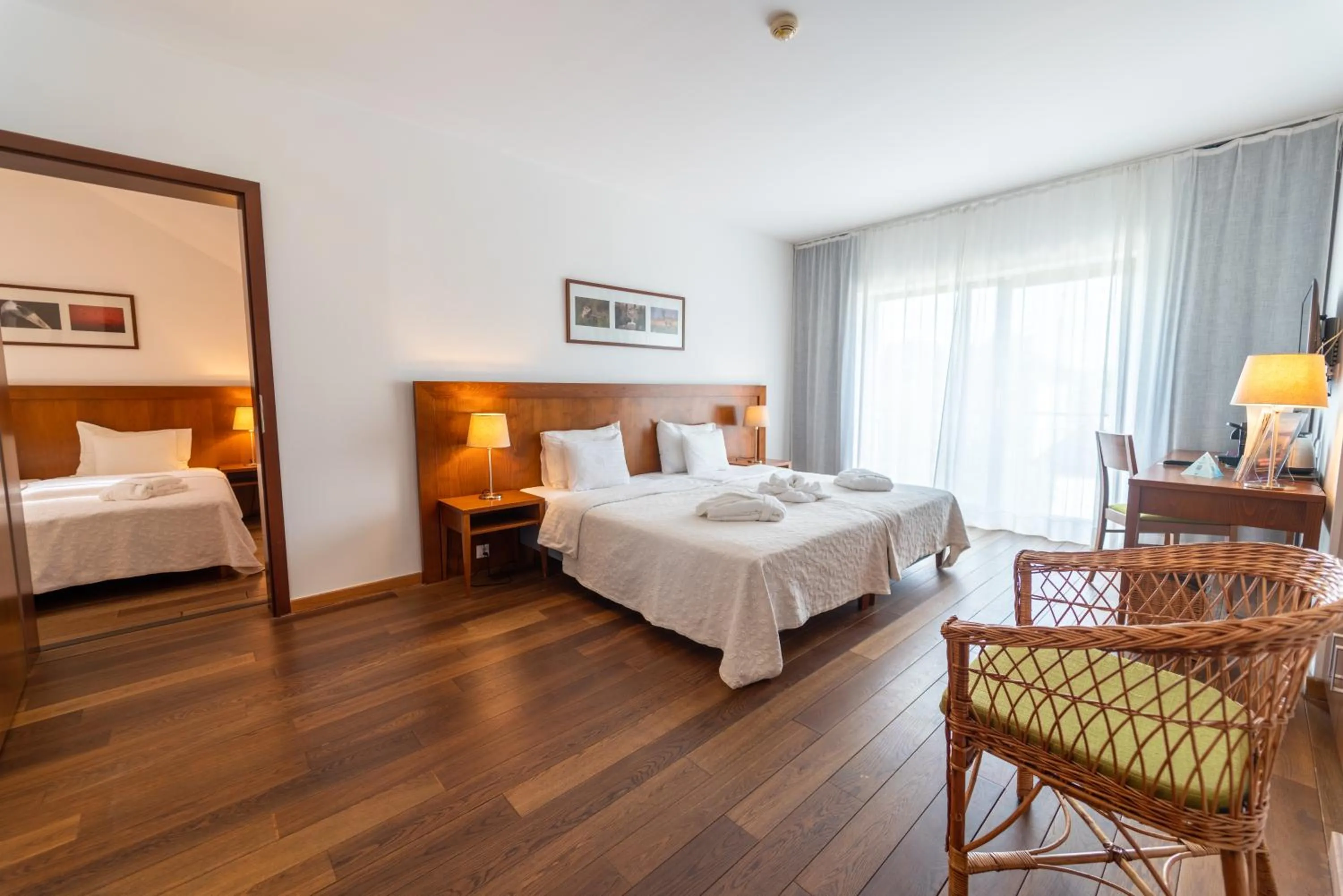 Bedroom, Bed in Tisza Balneum Hotel