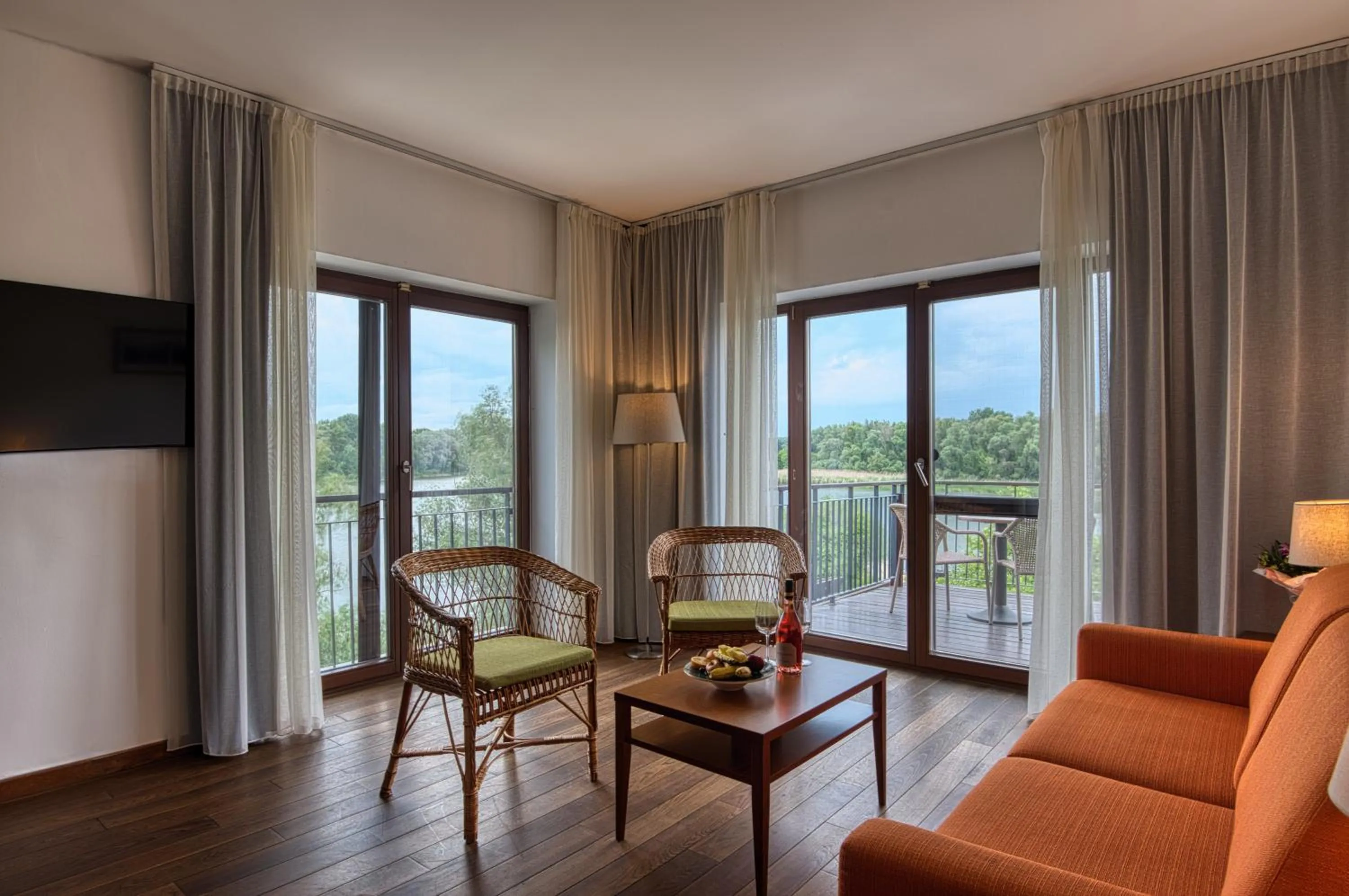 Living room in Tisza Balneum Hotel