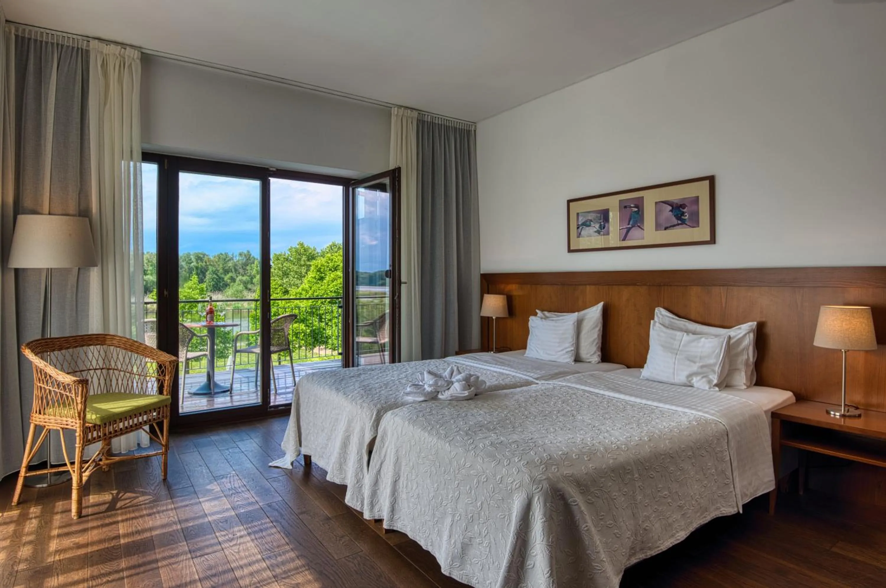 Bedroom, Bed in Tisza Balneum Hotel