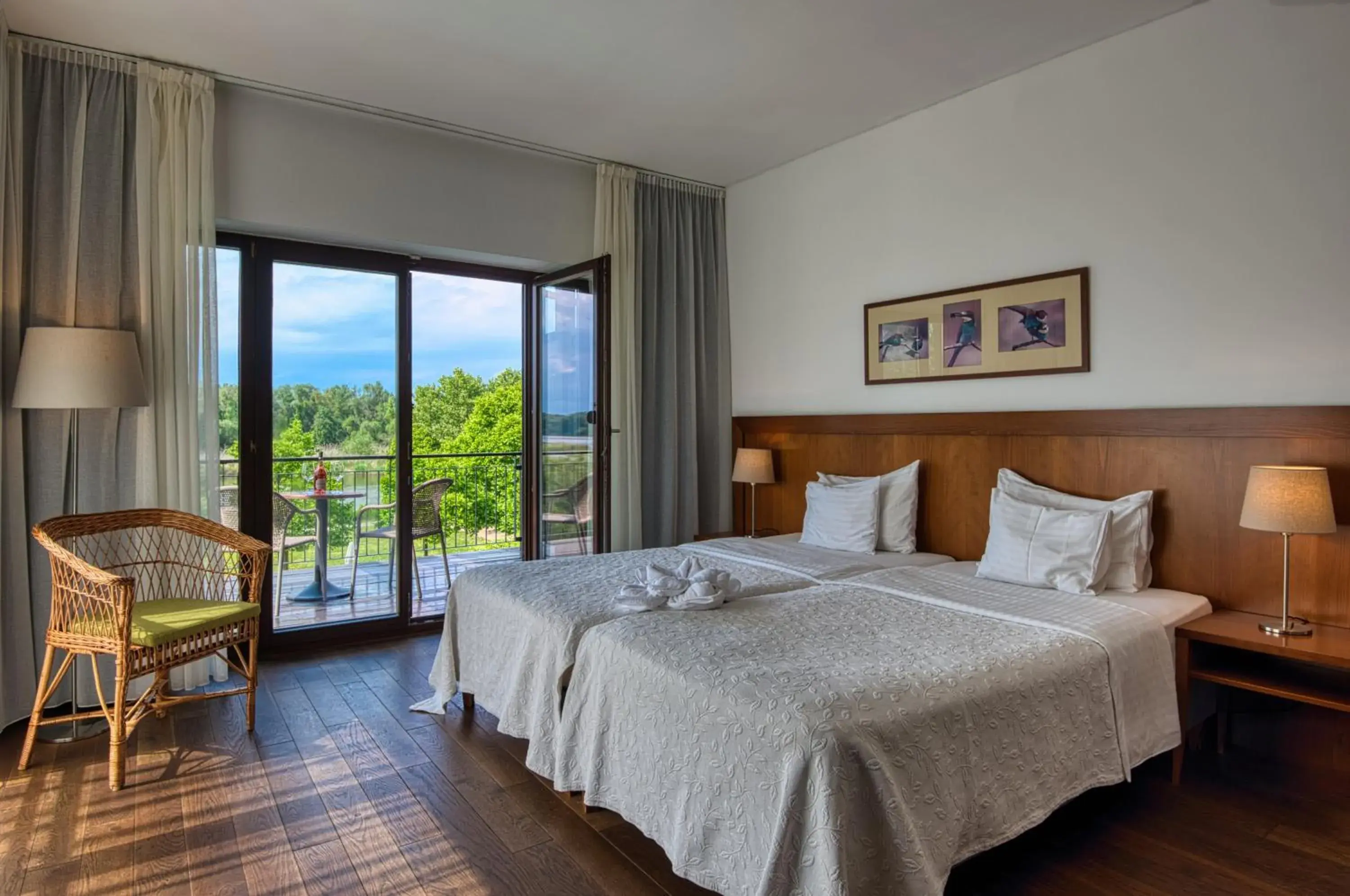 Double or Twin Room with Lake View - single occupancy in Tisza Balneum Hotel Double or Twin Room with Lake View - single occupancy in Tisza Balneum Hotel