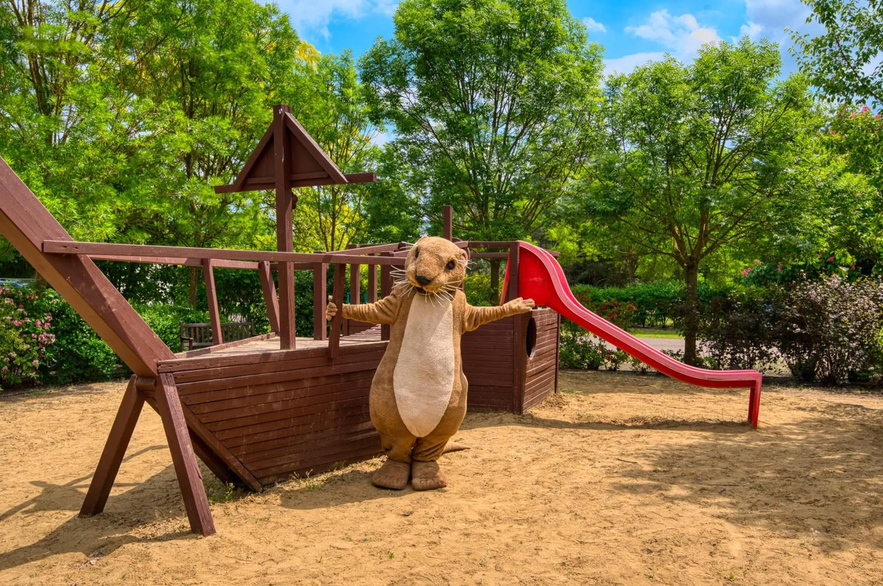 Children play ground in Tisza Balneum Hotel