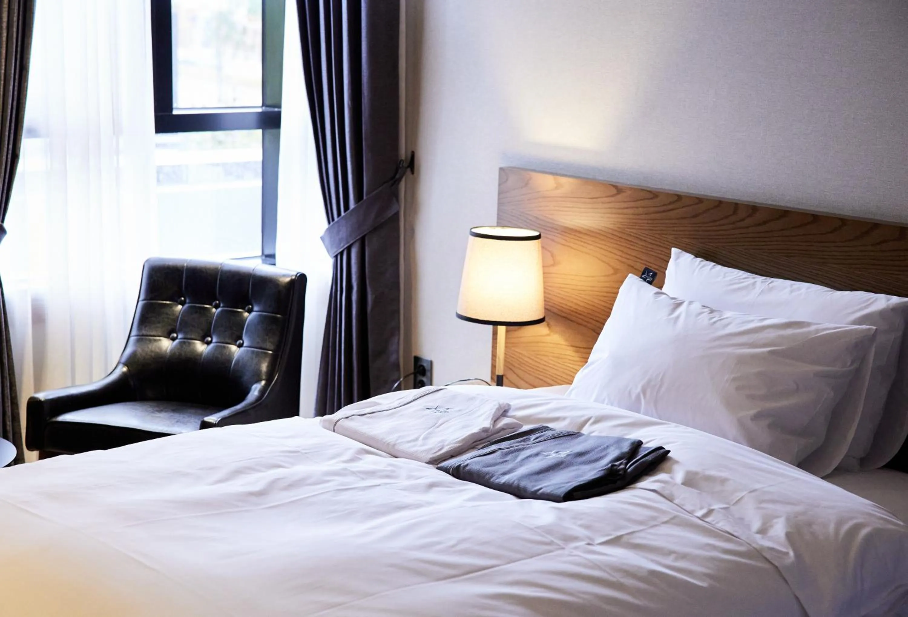 Bedroom, Bed in Hotel The Star