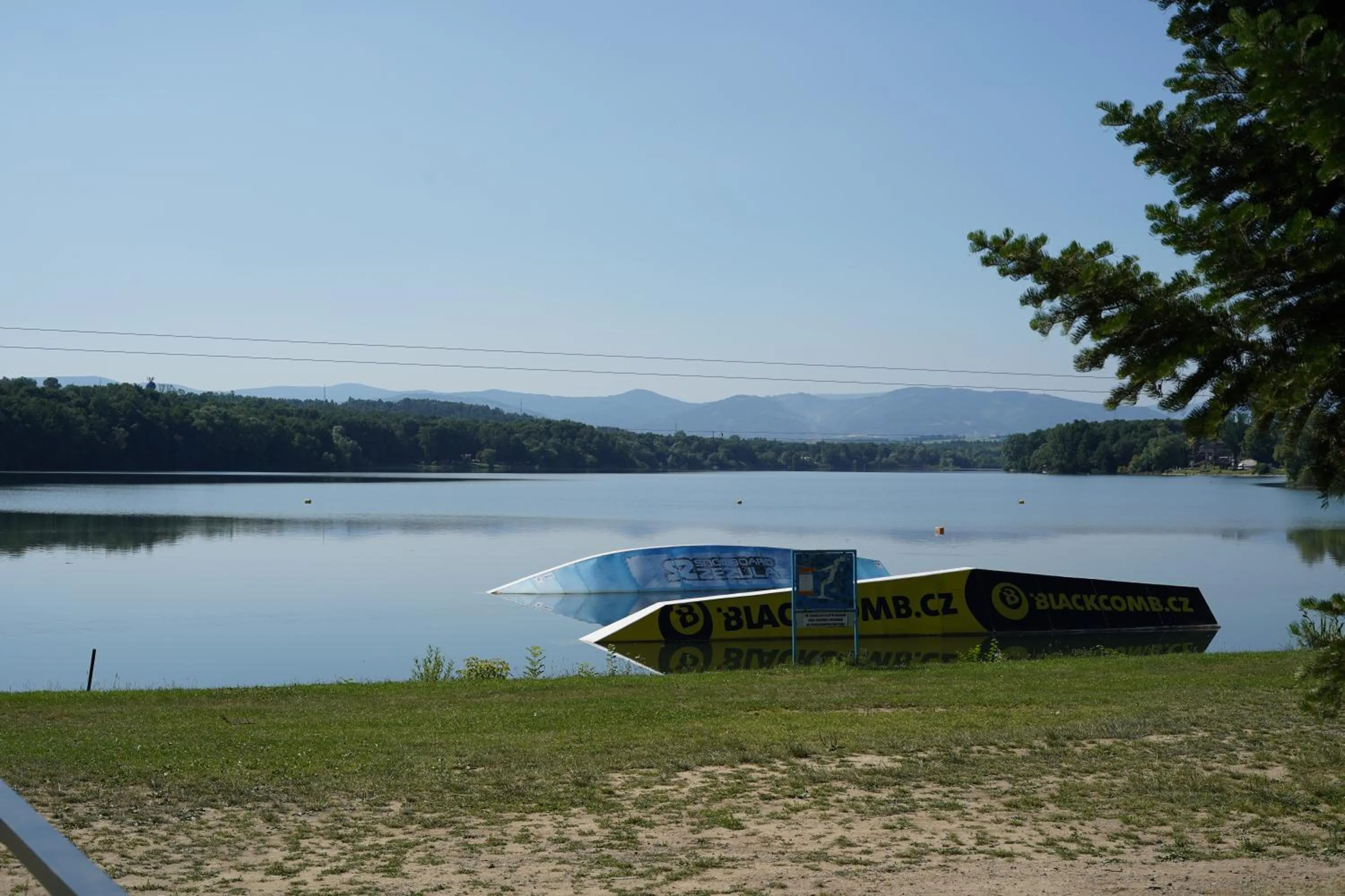 Lake view in Resort Těrlicko