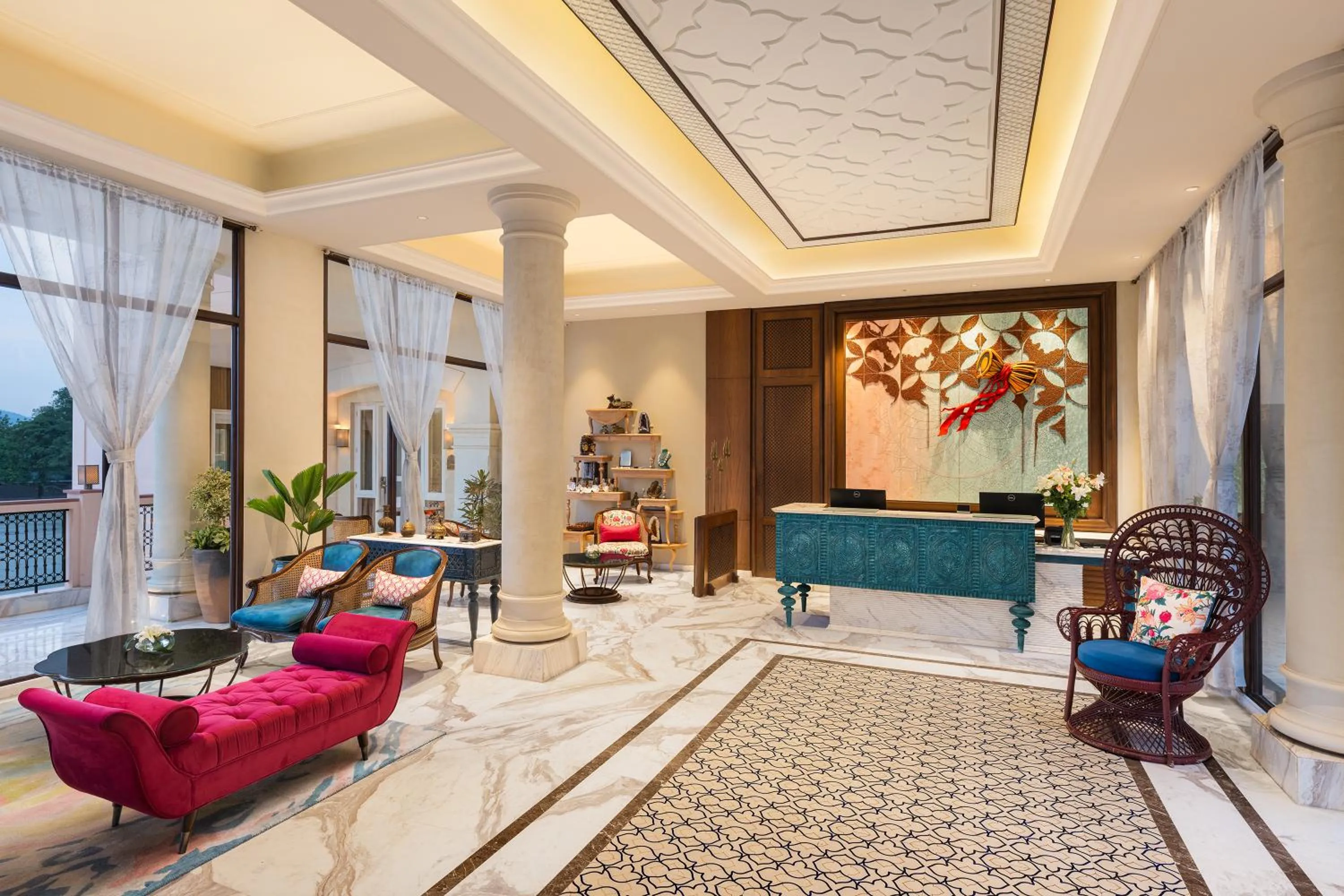 Lobby or reception in Pilibhit House, Haridwar – IHCL SeleQtions