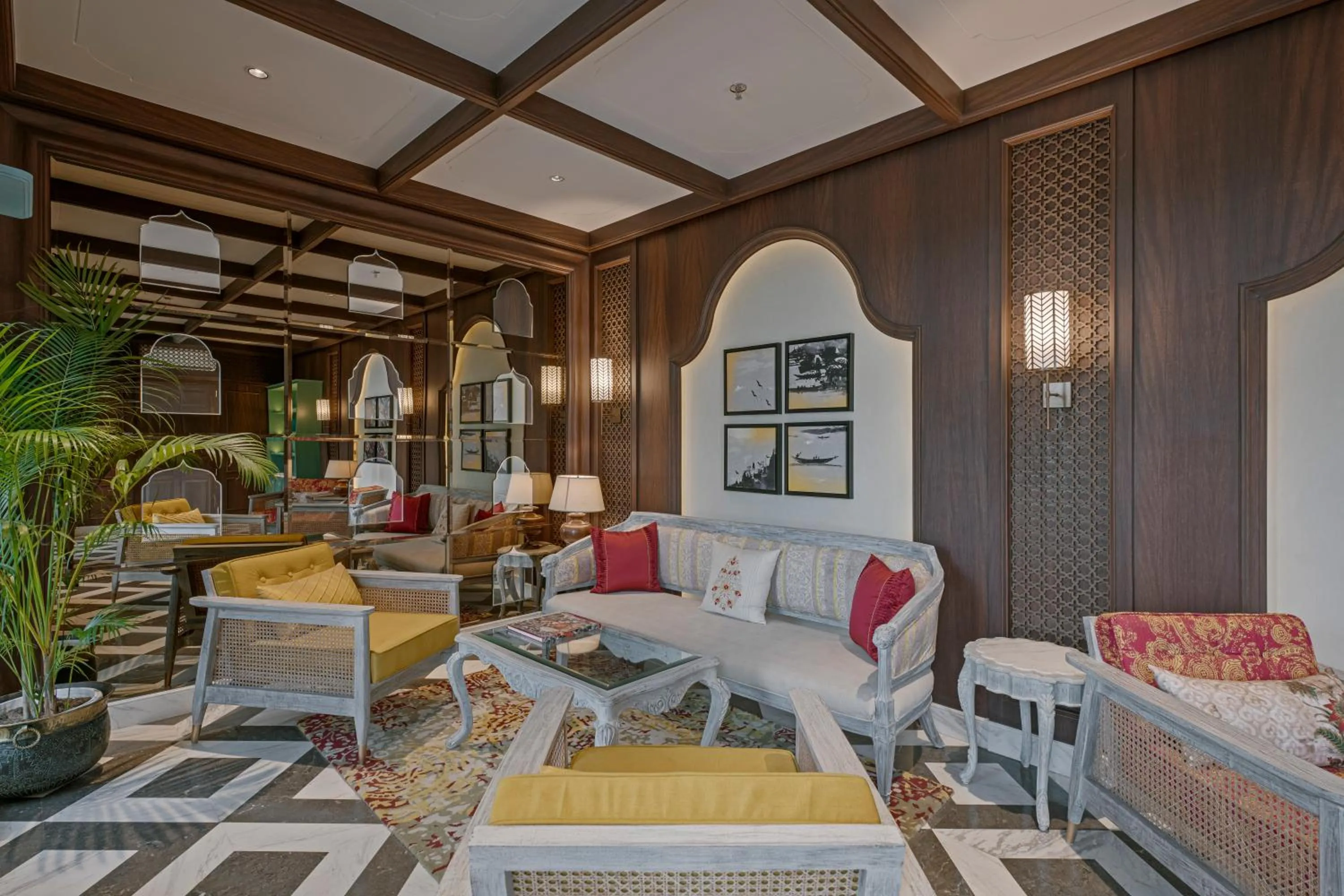 Seating area in Pilibhit House, Haridwar – IHCL SeleQtions