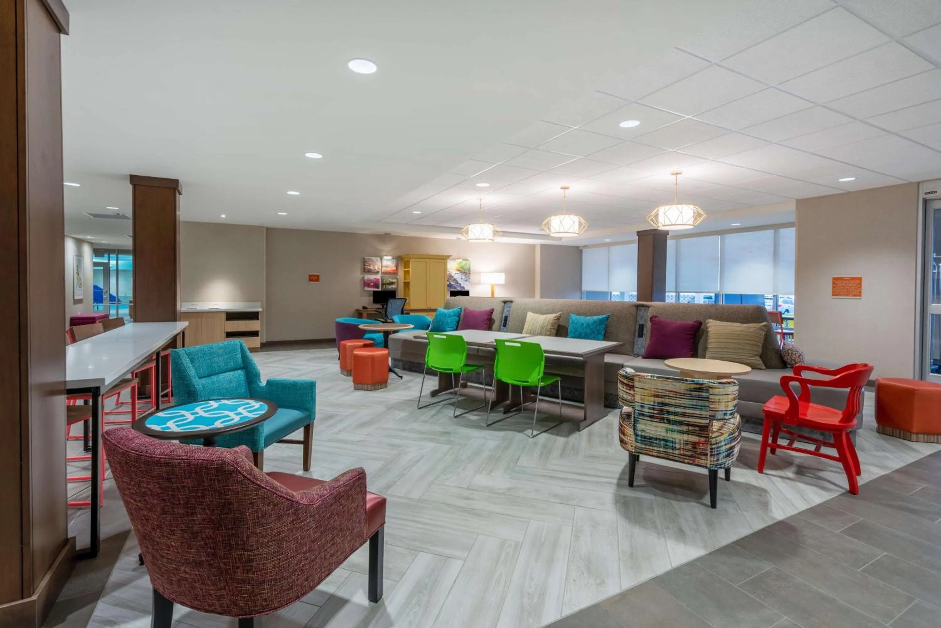 Lobby or reception in Home2 Suites By Hilton Pocatello, Id