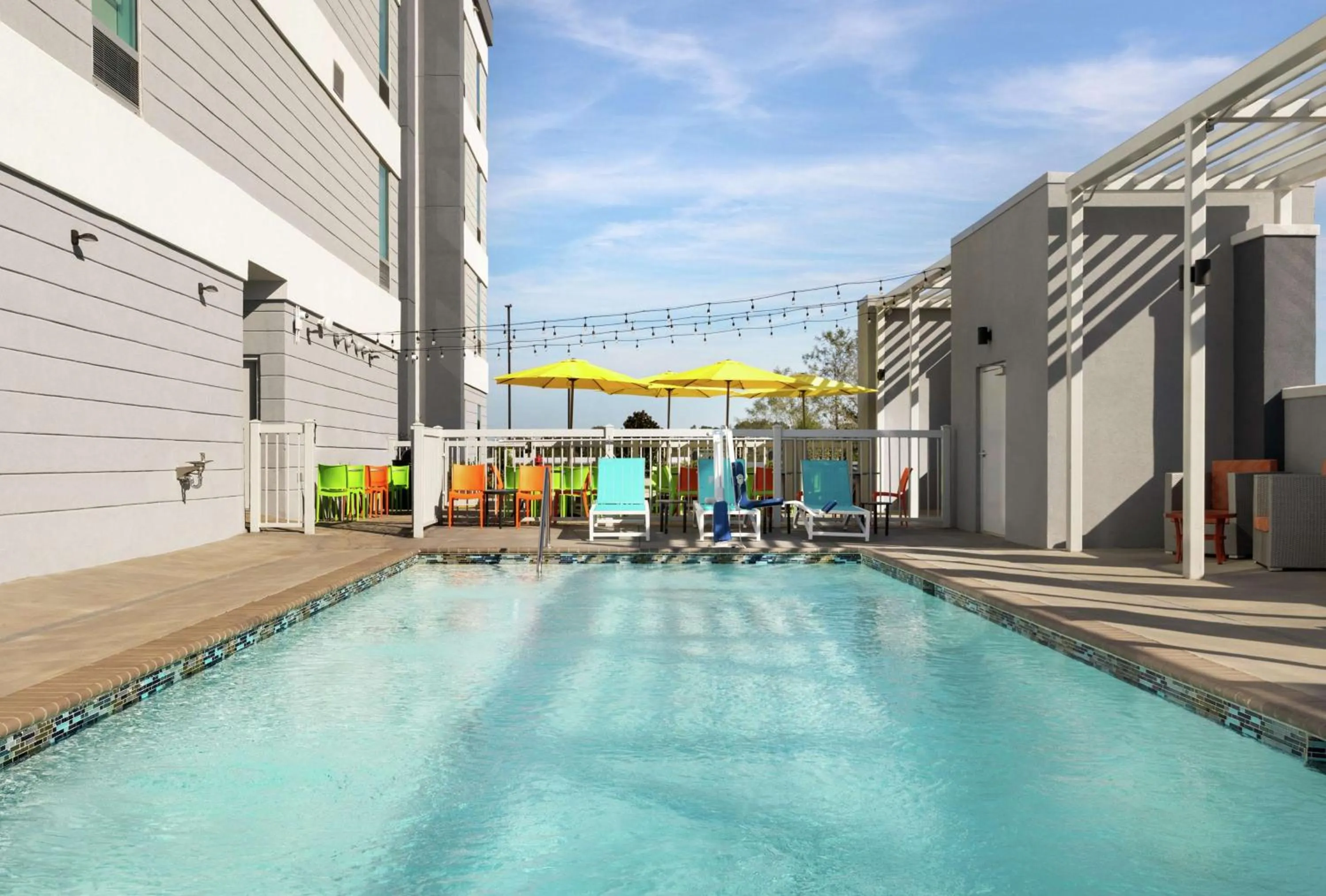 Pool view in Home2 Suites By Hilton Vicksburg, Ms