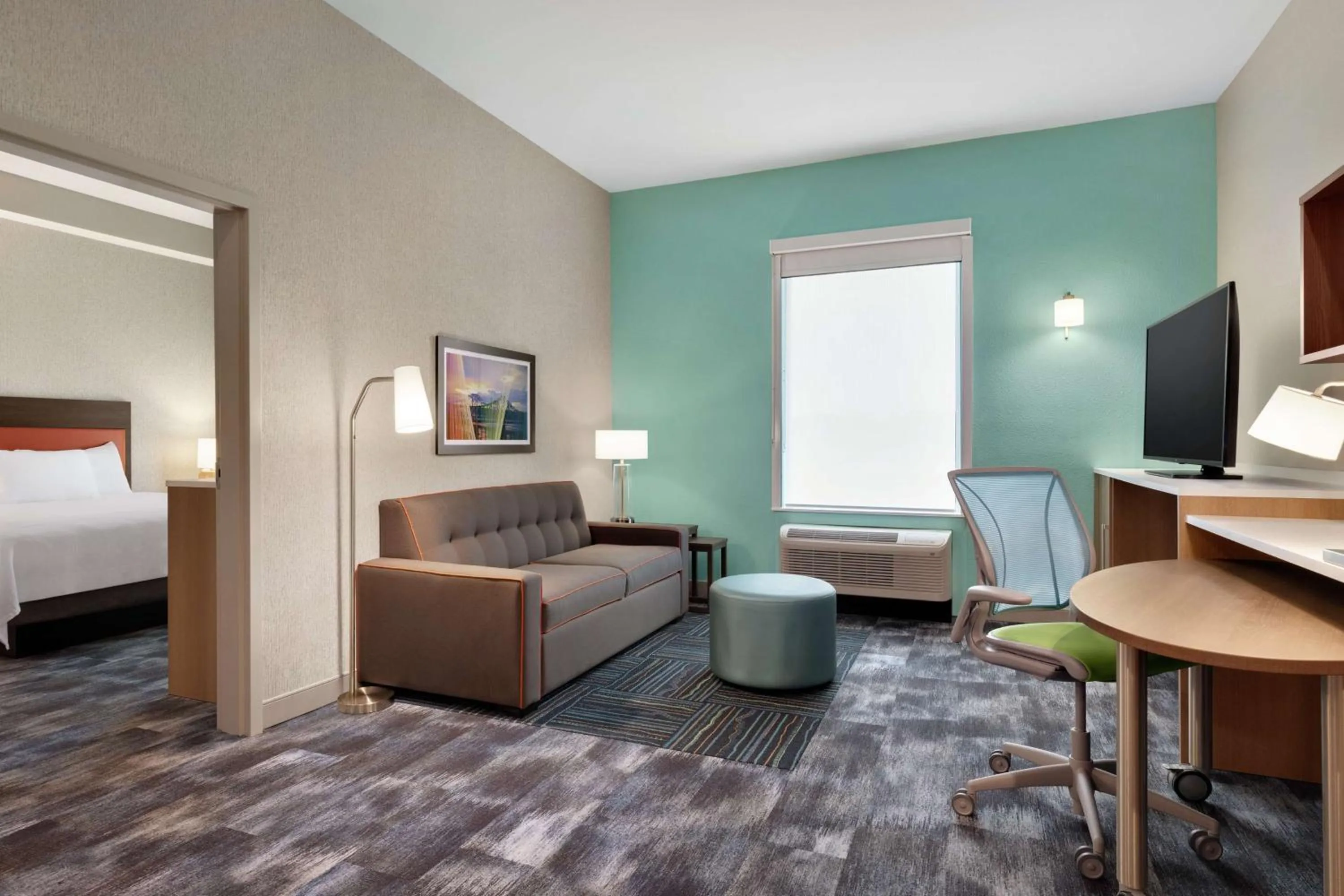 Bedroom, Bed in Home2 Suites By Hilton Vicksburg, Ms