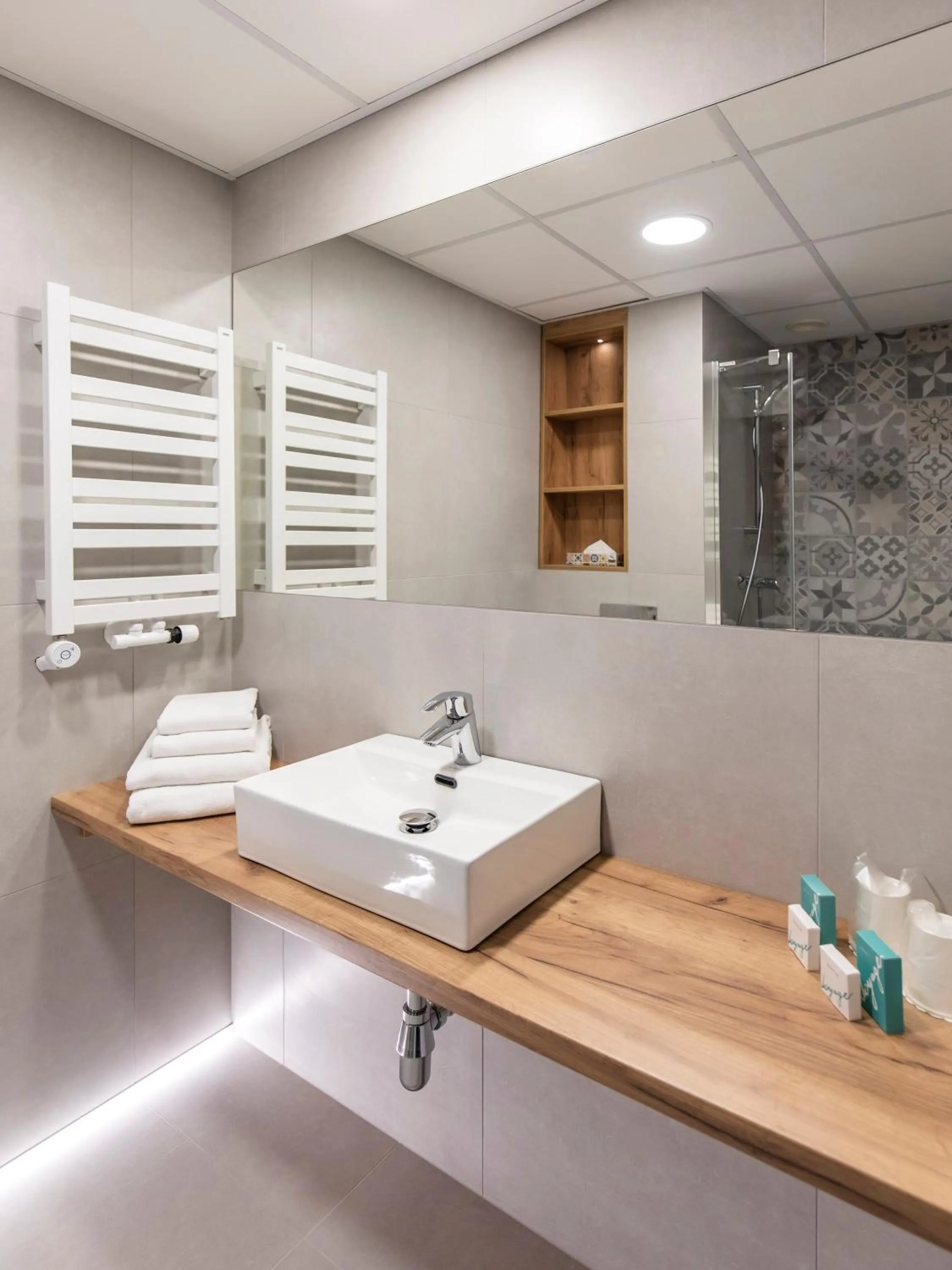 Bathroom in 1891 Garni Hotel