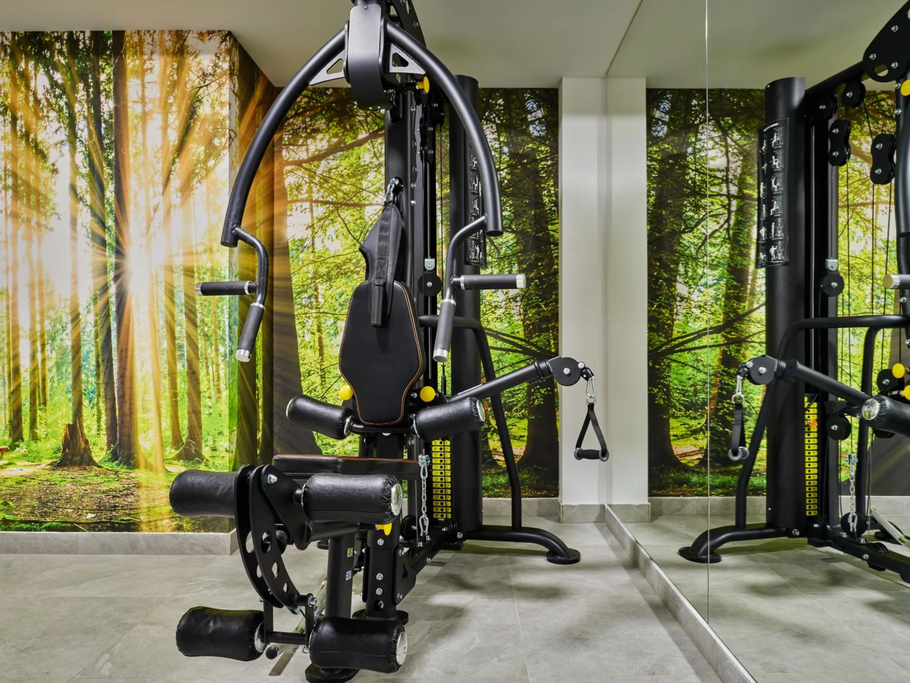 Fitness centre/facilities in 1891 Garni Hotel