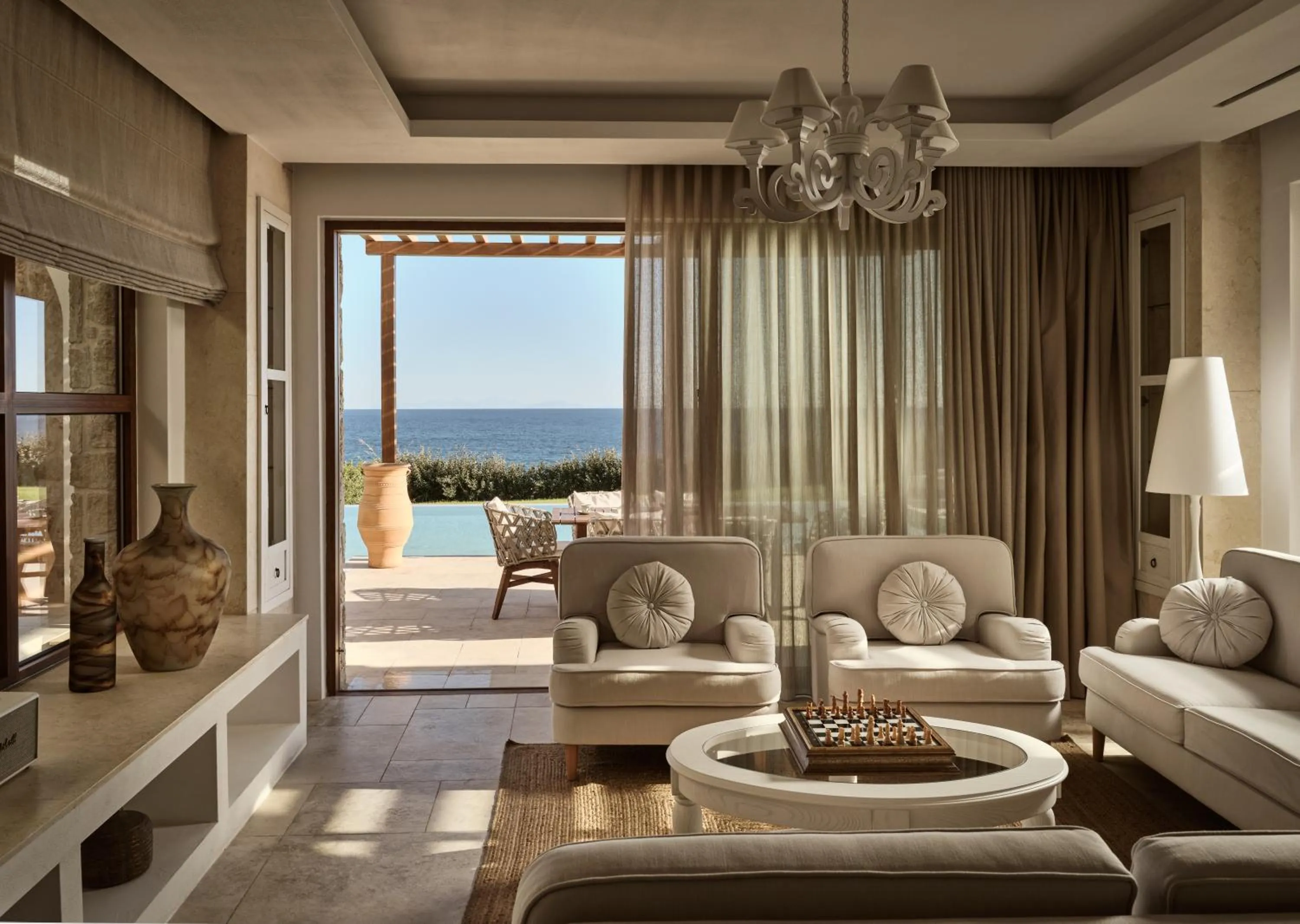 Living room in Lesante Cape - The Leading Hotels of the World