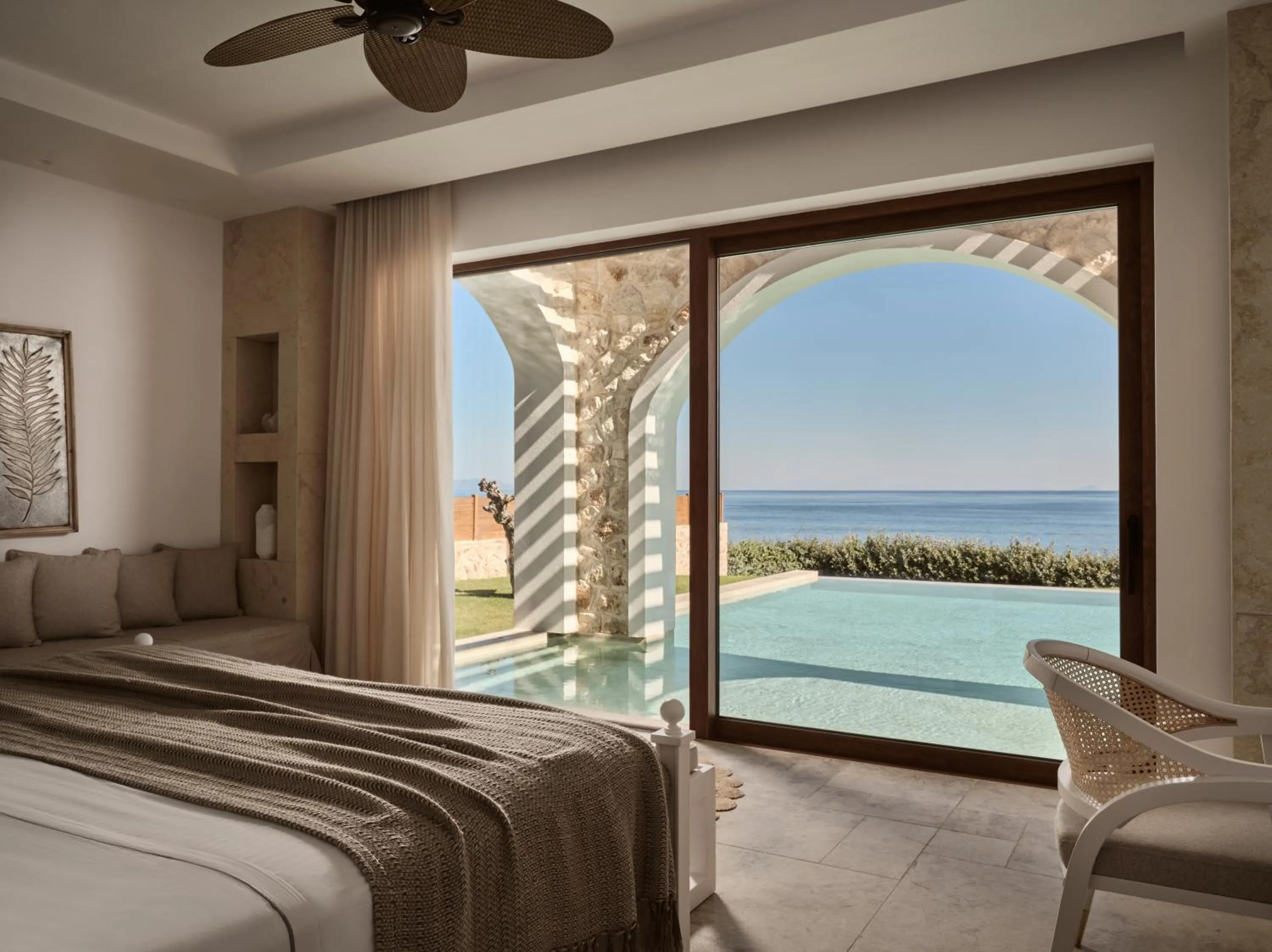 Bedroom, Bed in Lesante Cape - The Leading Hotels of the World