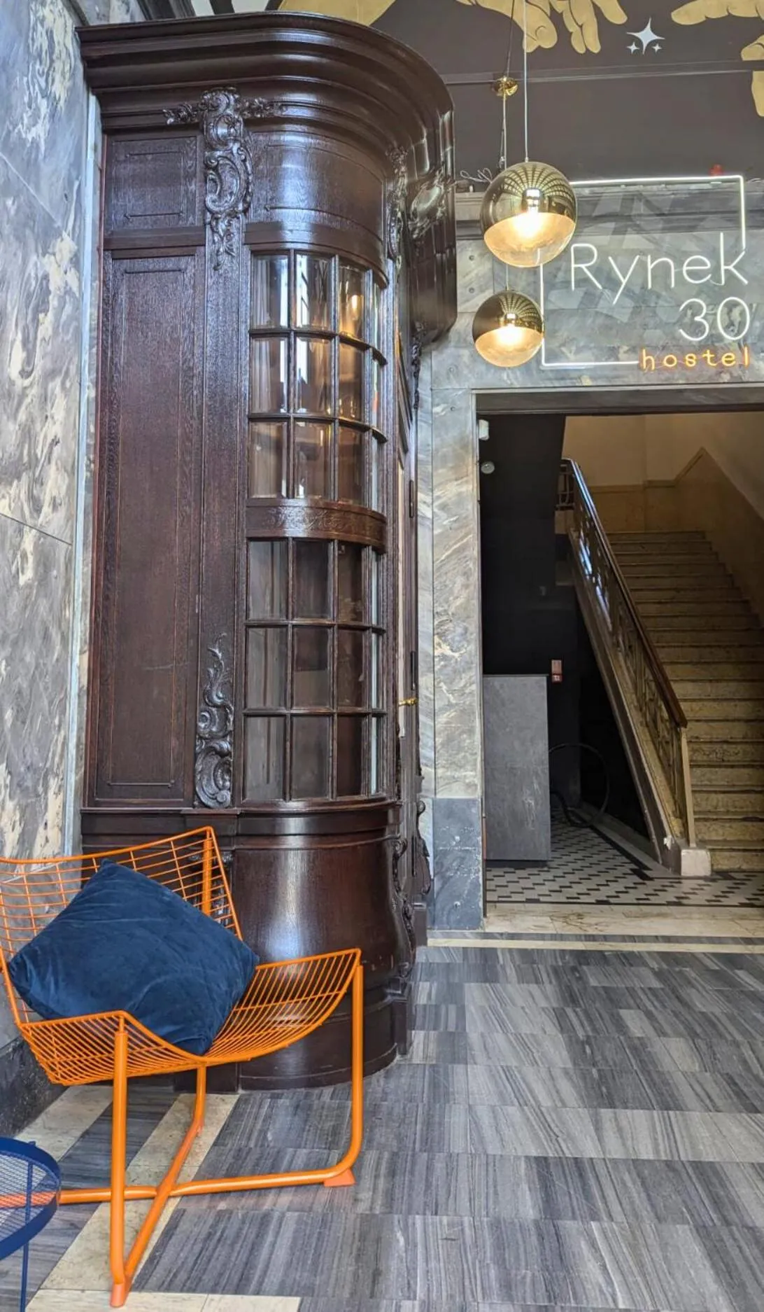 Lobby or reception in RYNEK 30 Hostel