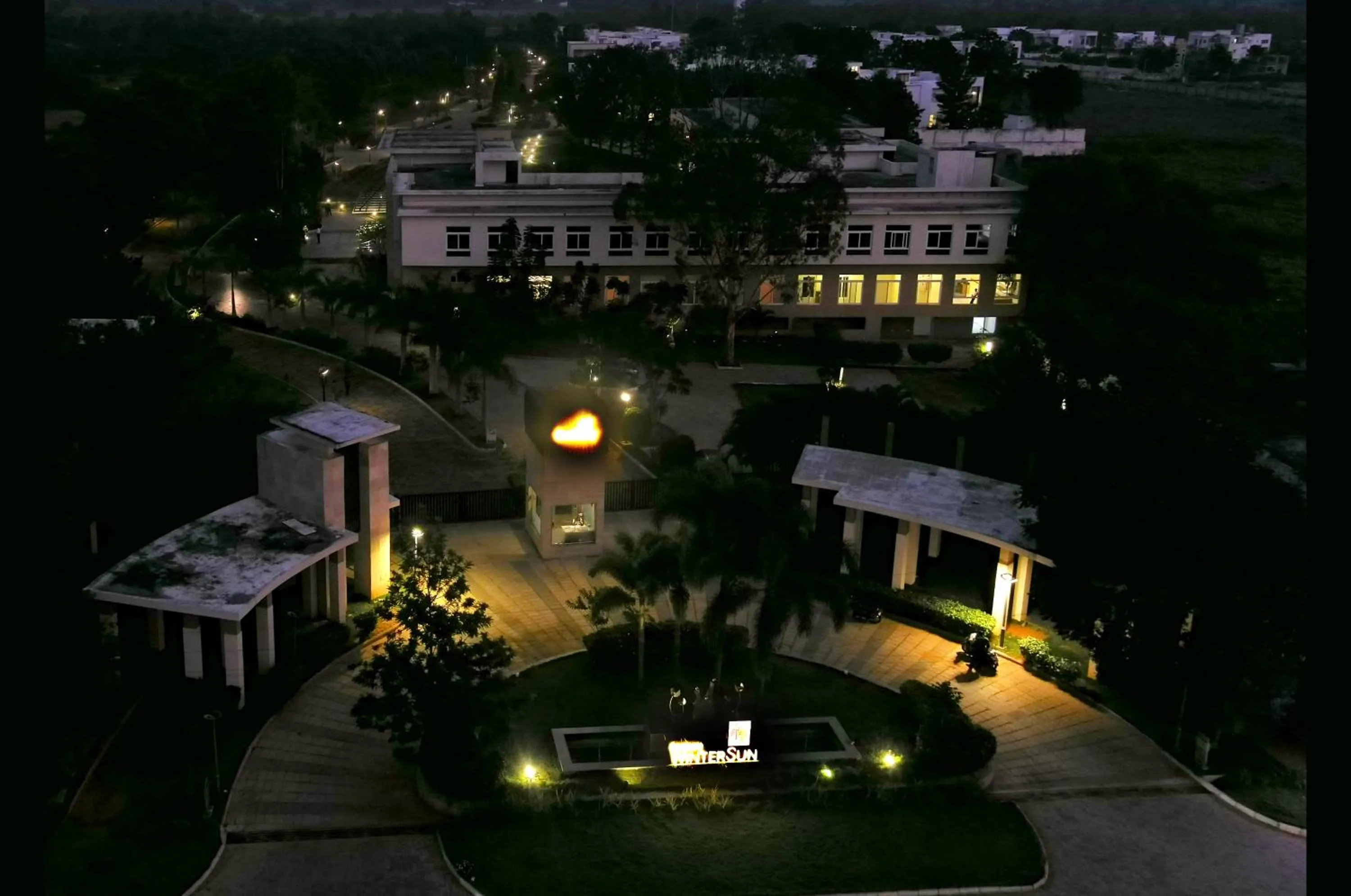 Facade/entrance in Spree Resort At Century Wintersun