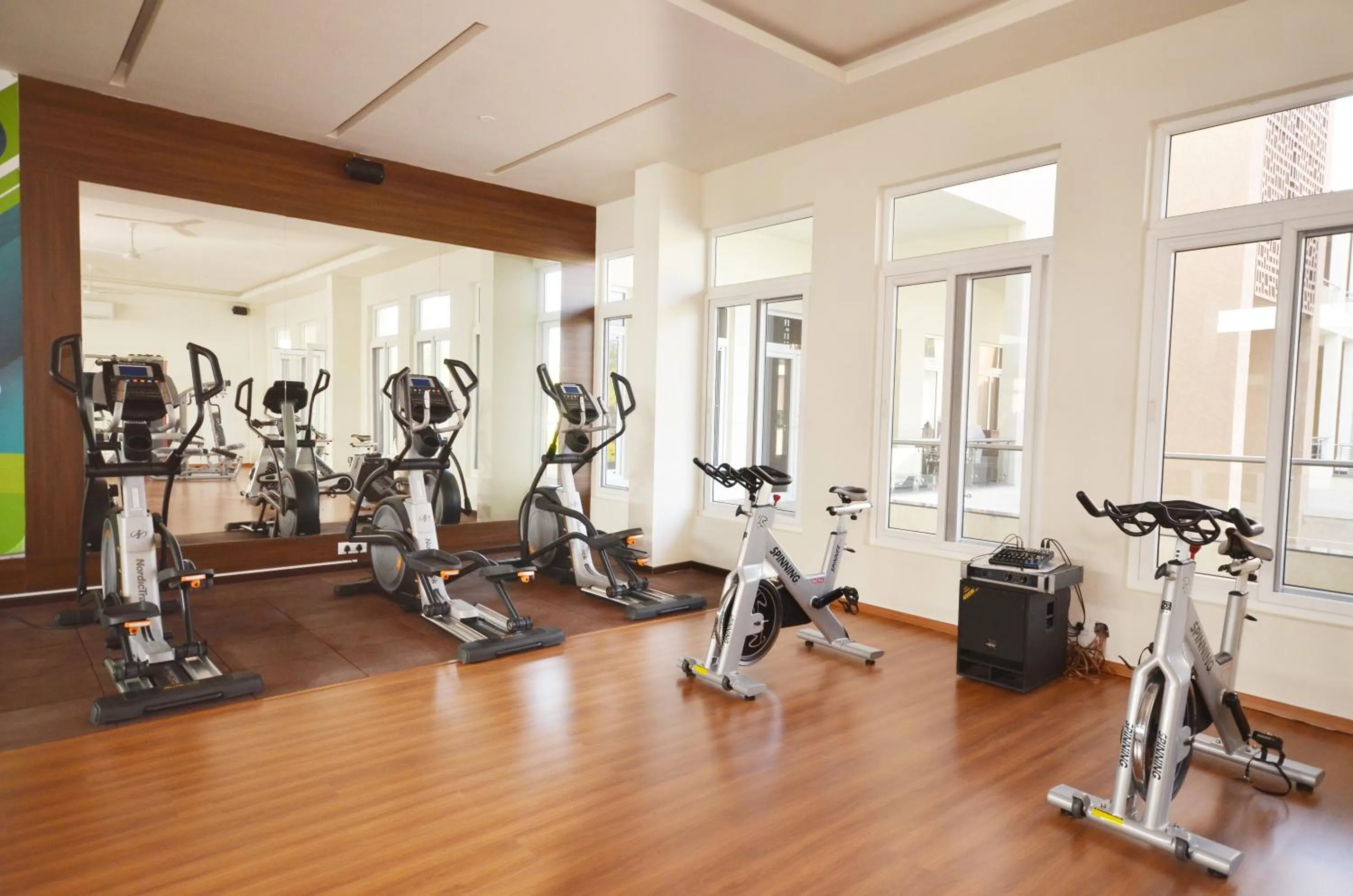 Fitness centre/facilities in Spree Resort At Century Wintersun