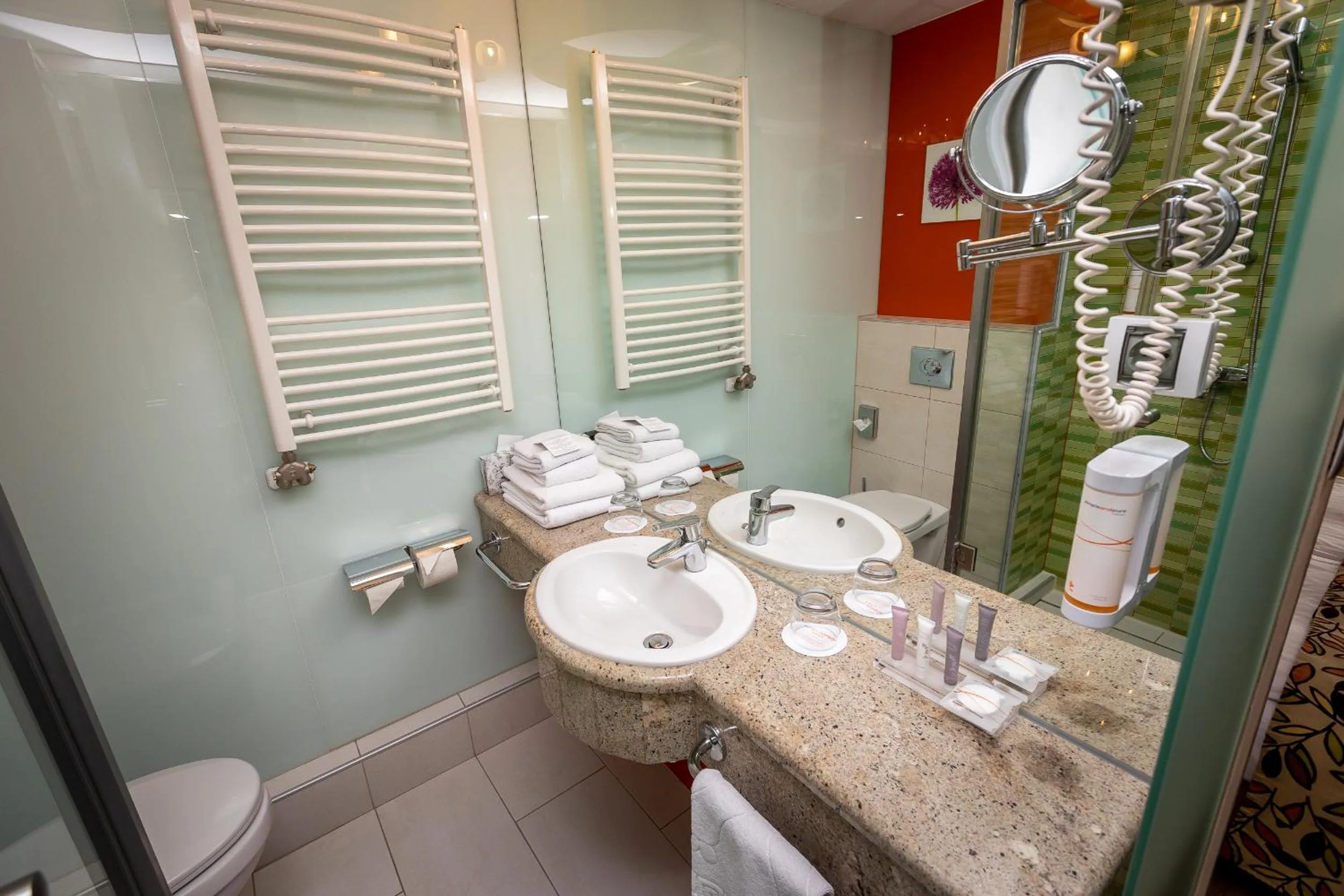 Shower in Hotel Sopron