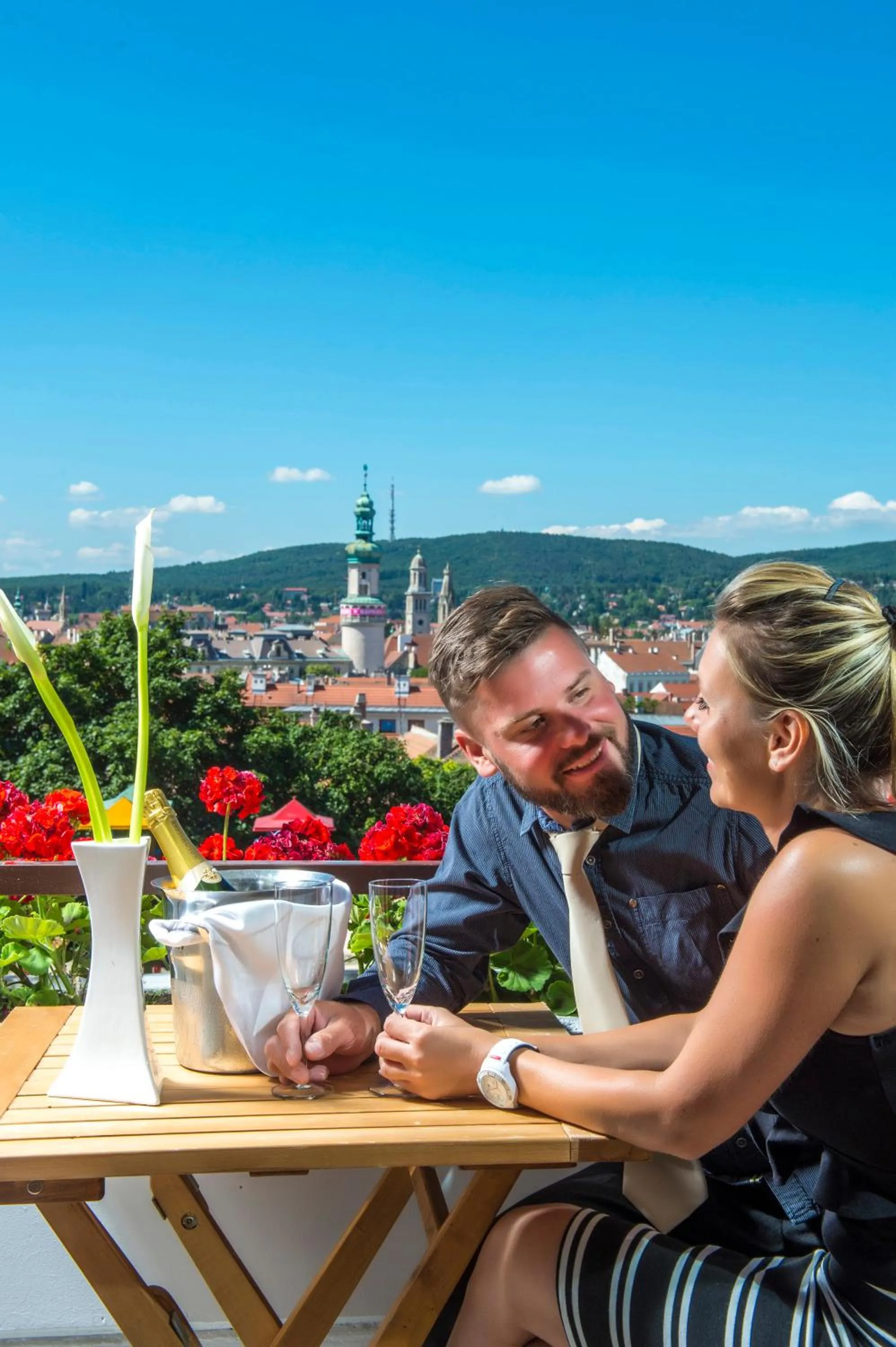 City view in Hotel Sopron