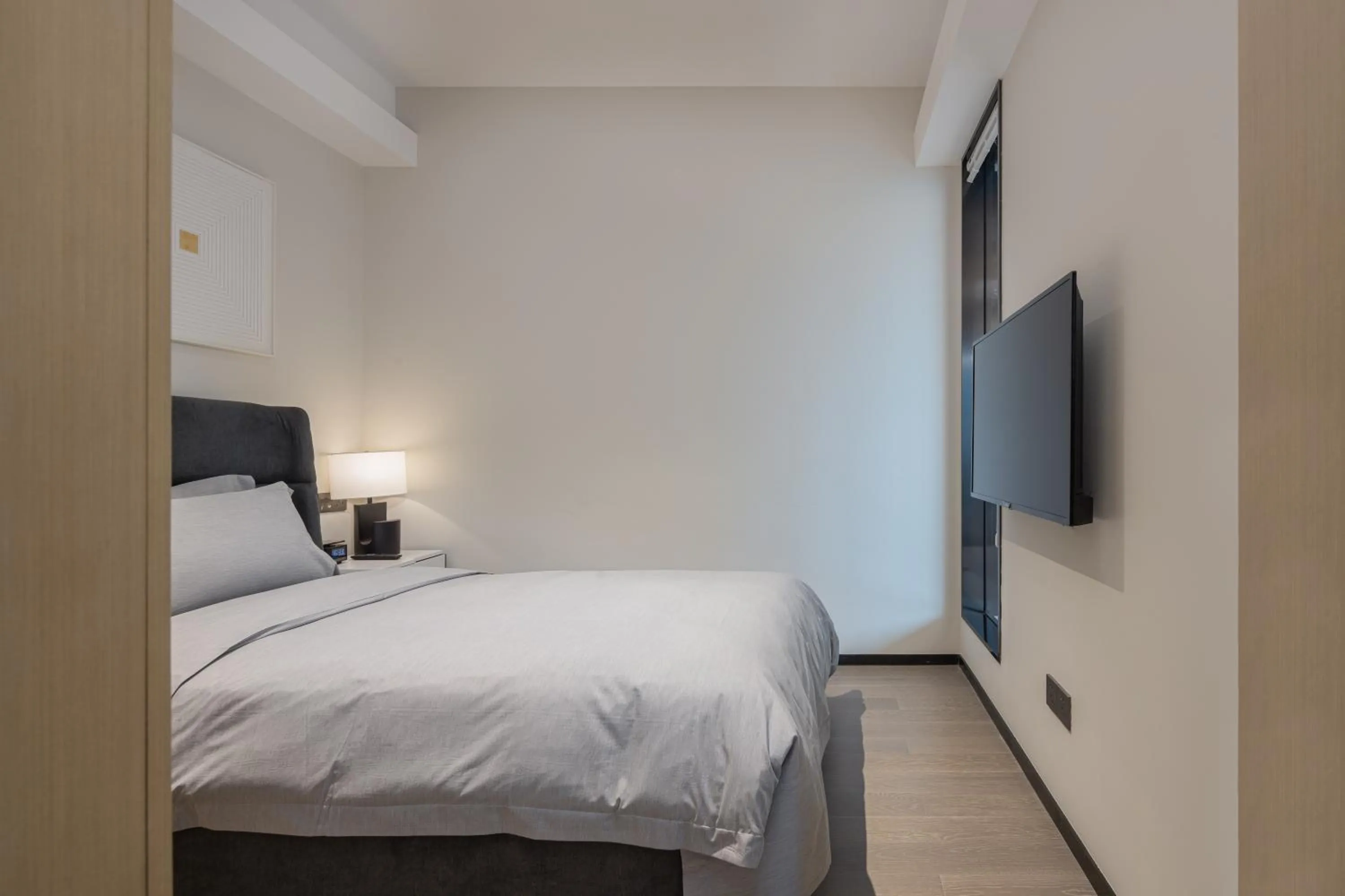 Bed in ParcVue Hotel Residence Nanjing