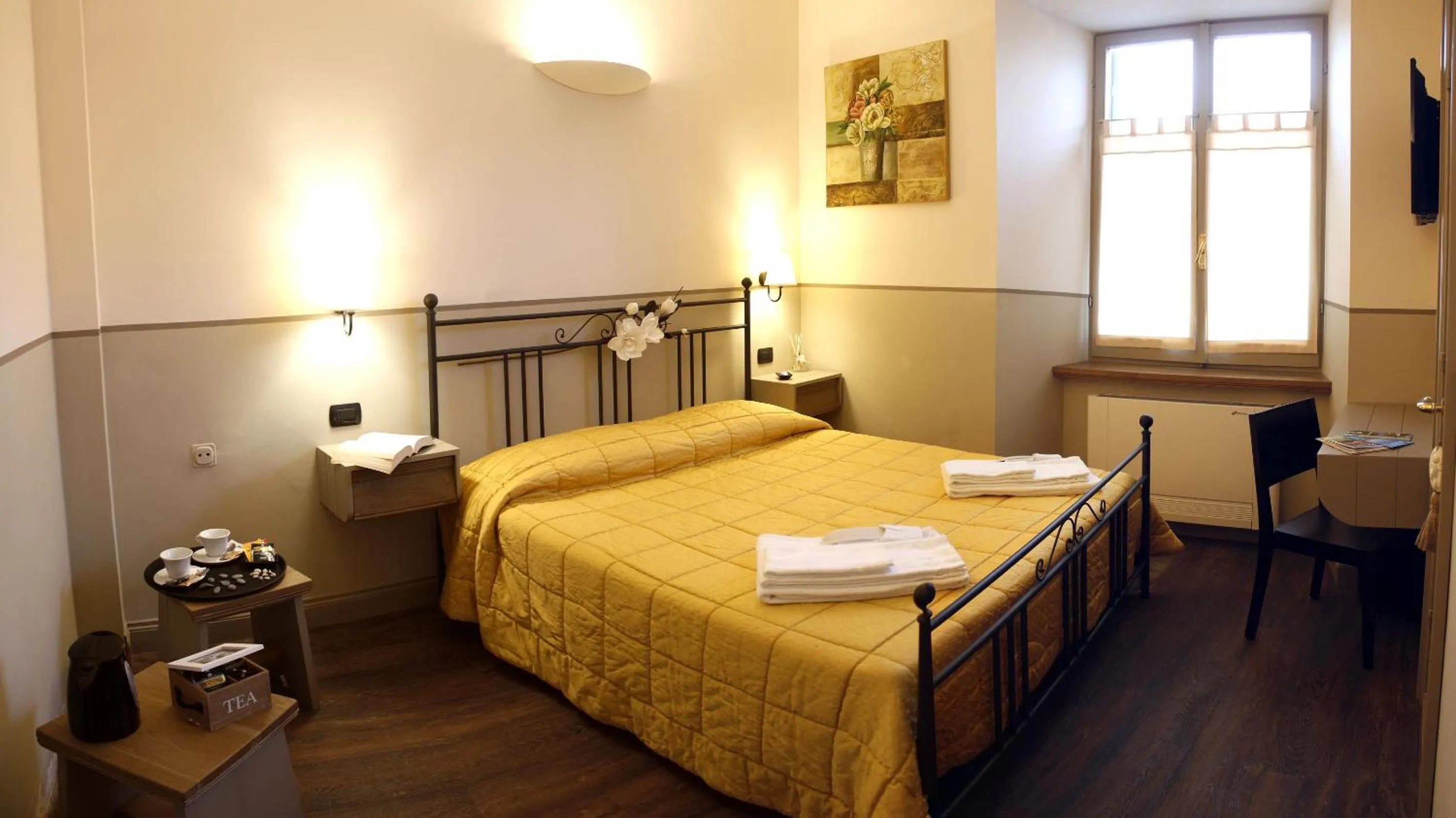Bed in Albergo Benito
