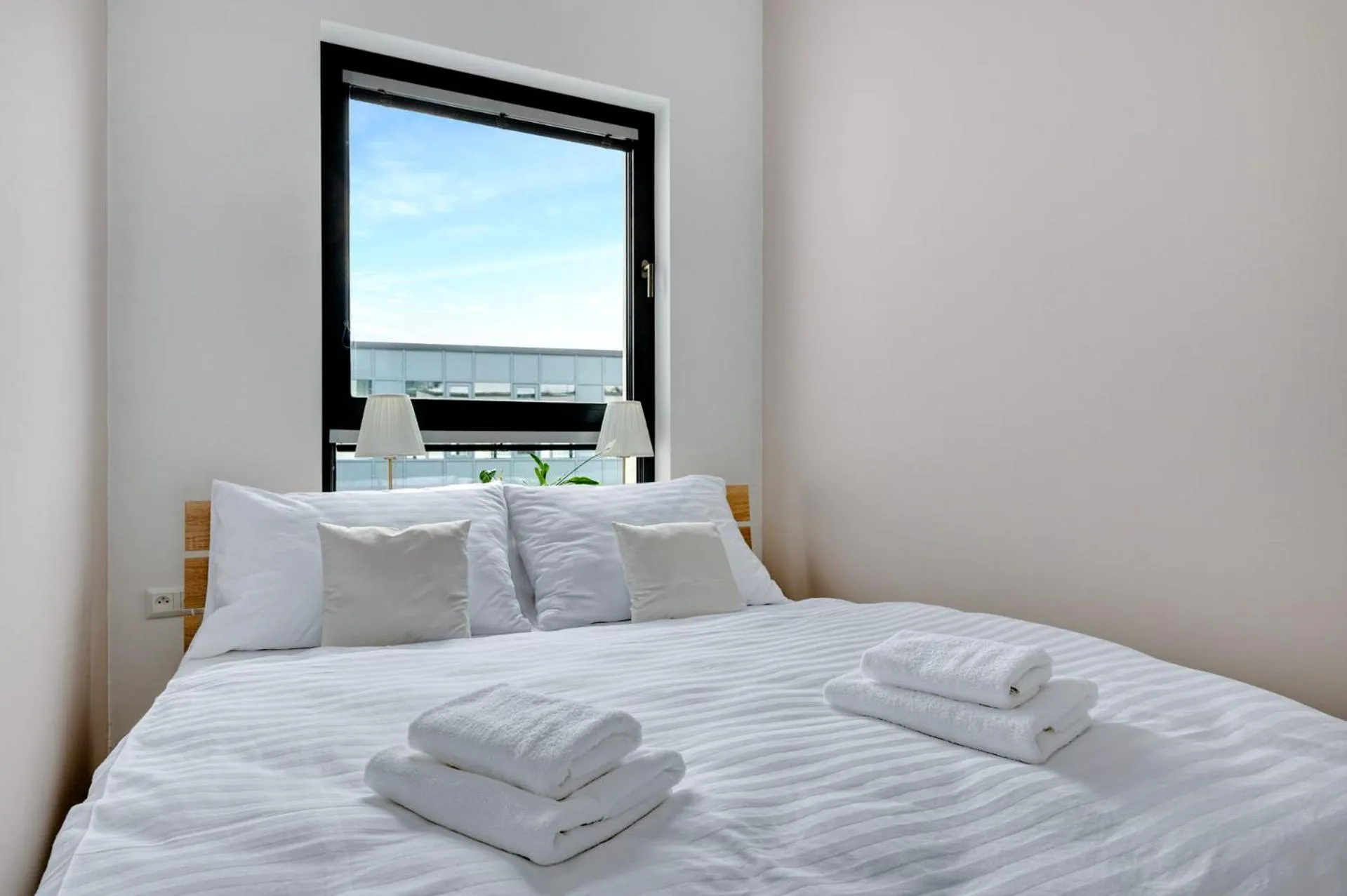 Bed in Metropolitan Star Apart Hotel