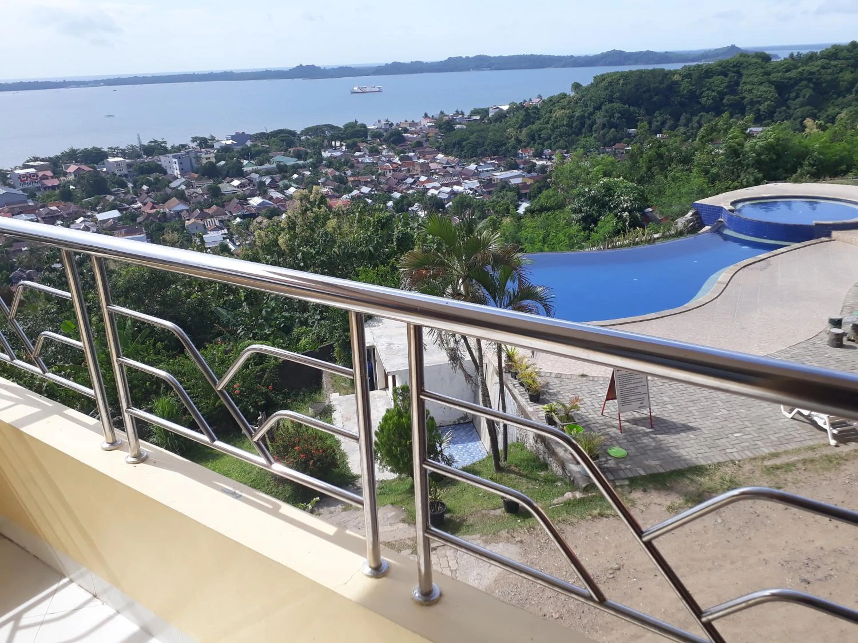 Balcony/Terrace in Bukit Kenari Hotel & Restaurant