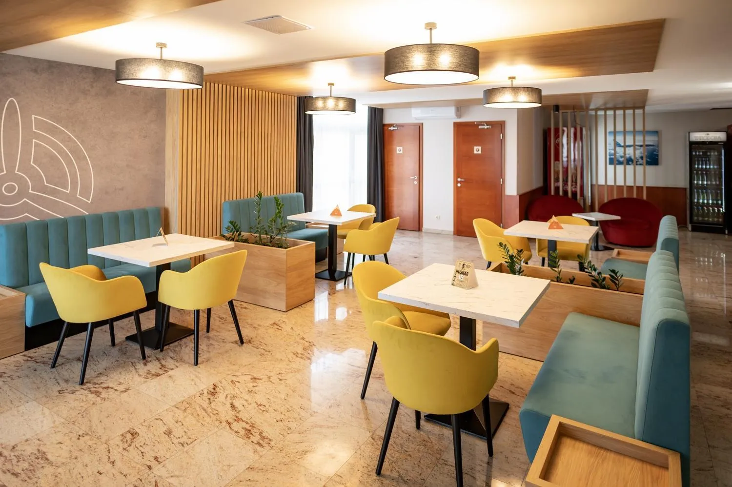 Lobby or reception in Airport Hotel Budapest