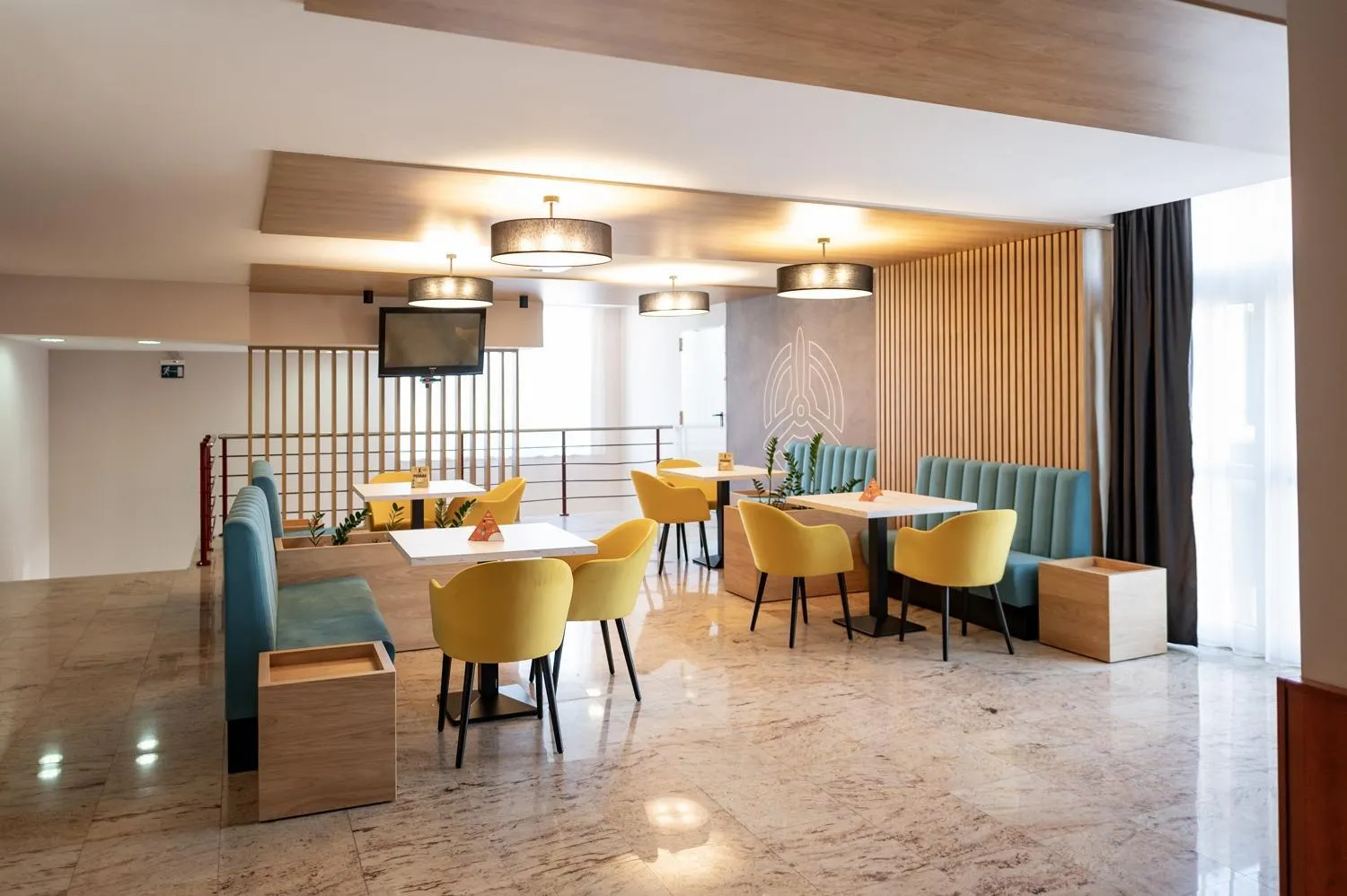 Lobby or reception in Airport Hotel Budapest