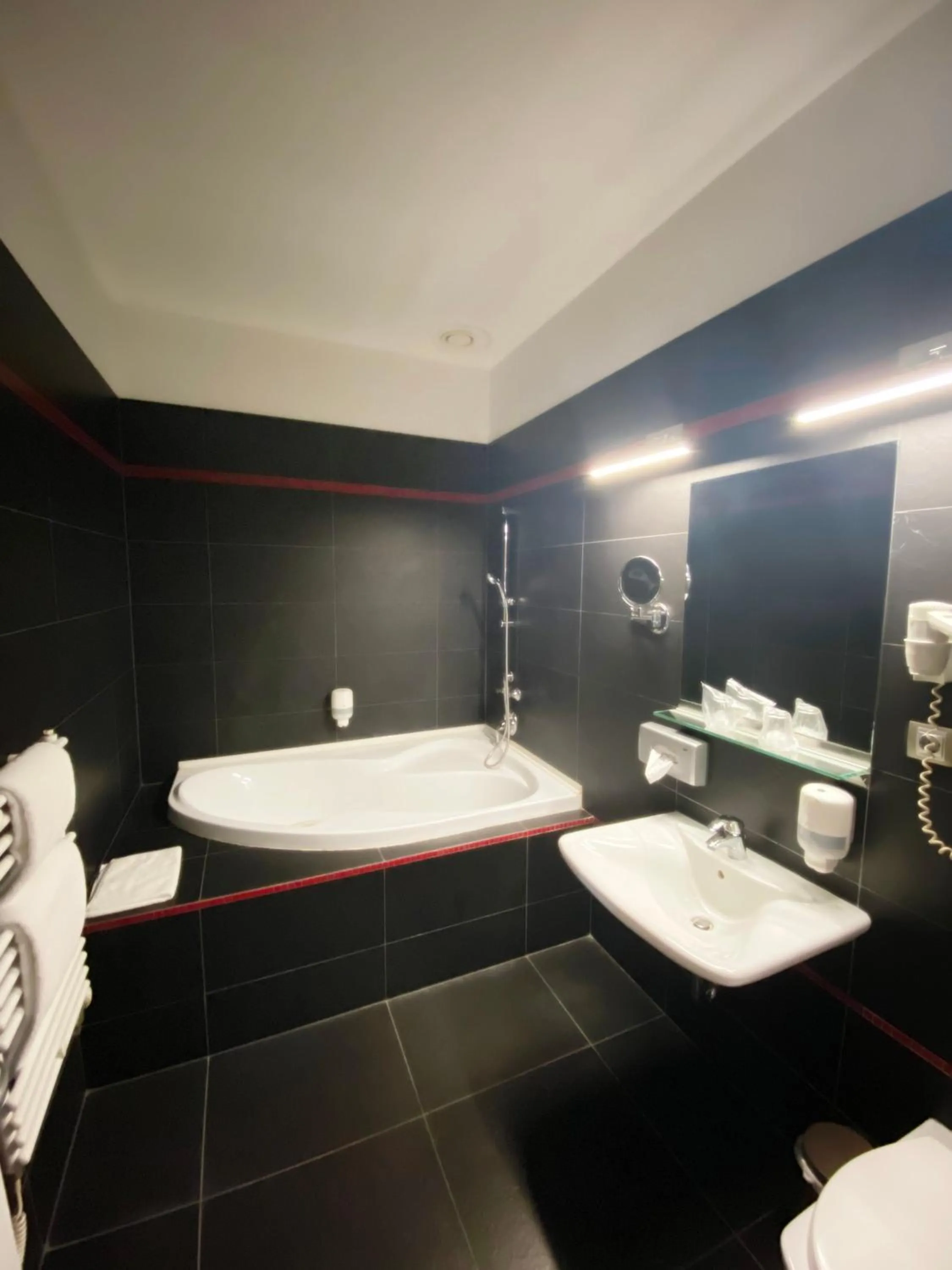 Toilet in Boutique Hotel Sopianae