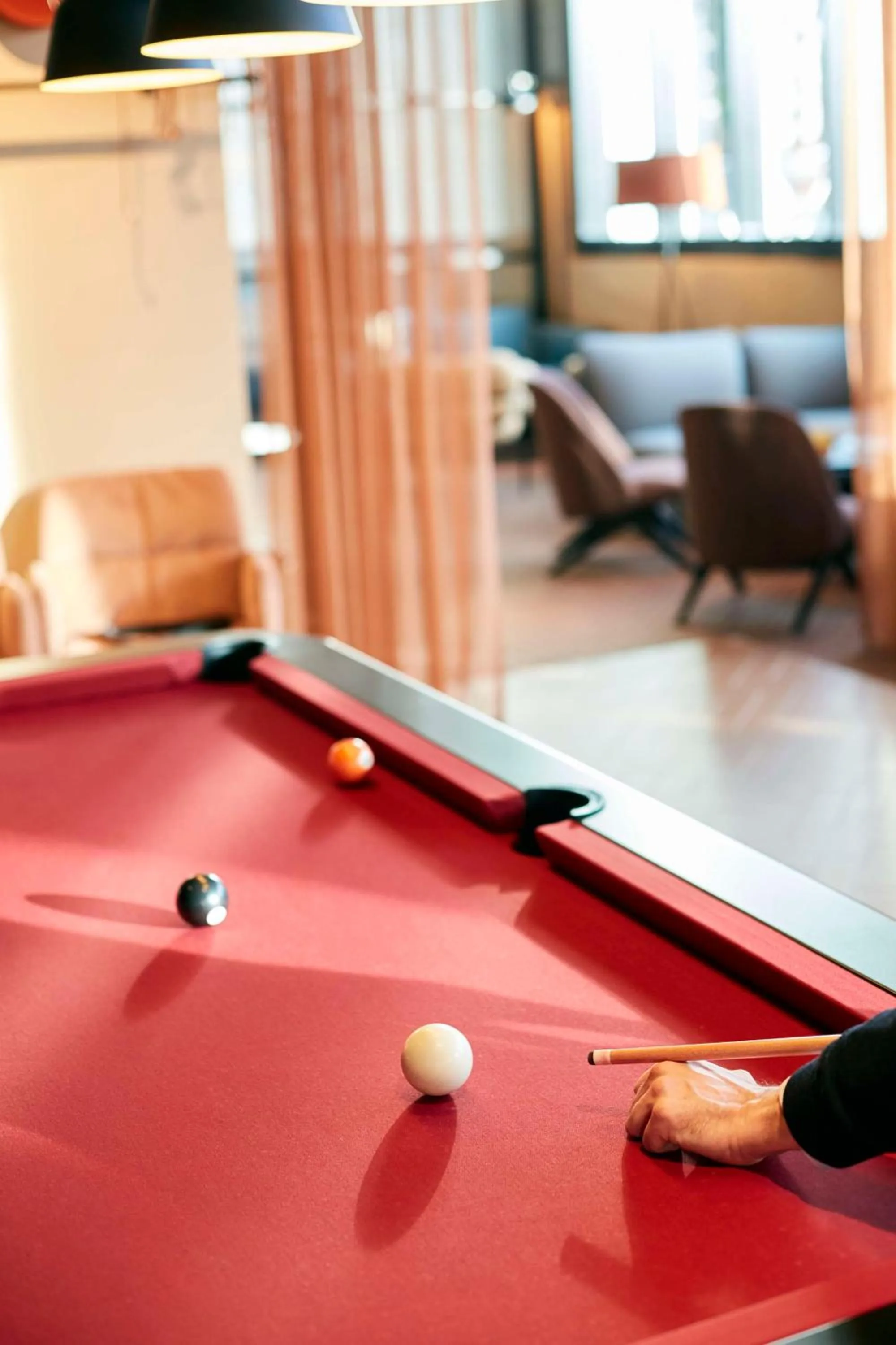 Lobby or reception in Scandic München Macherei