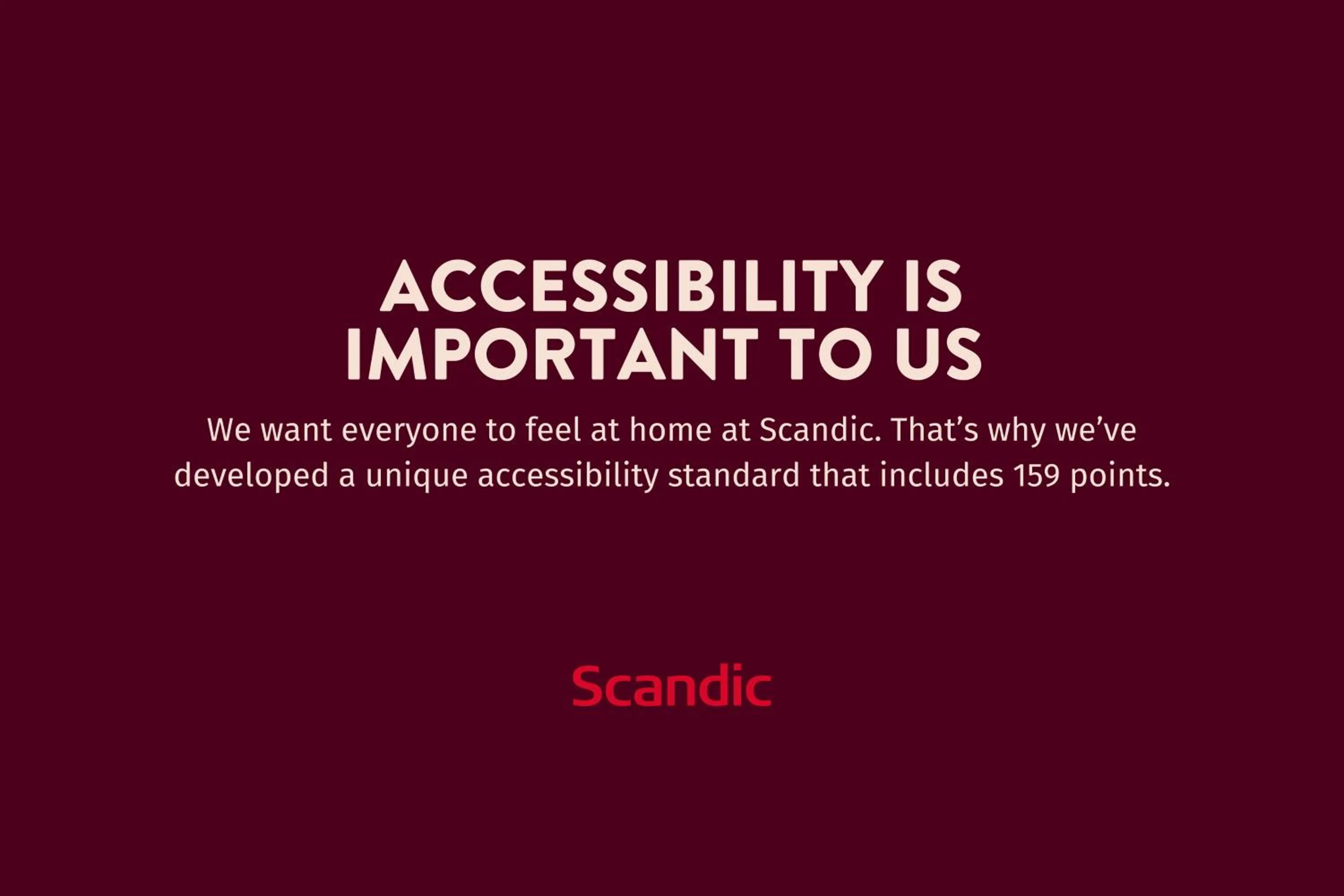 acessibility in Scandic München Macherei