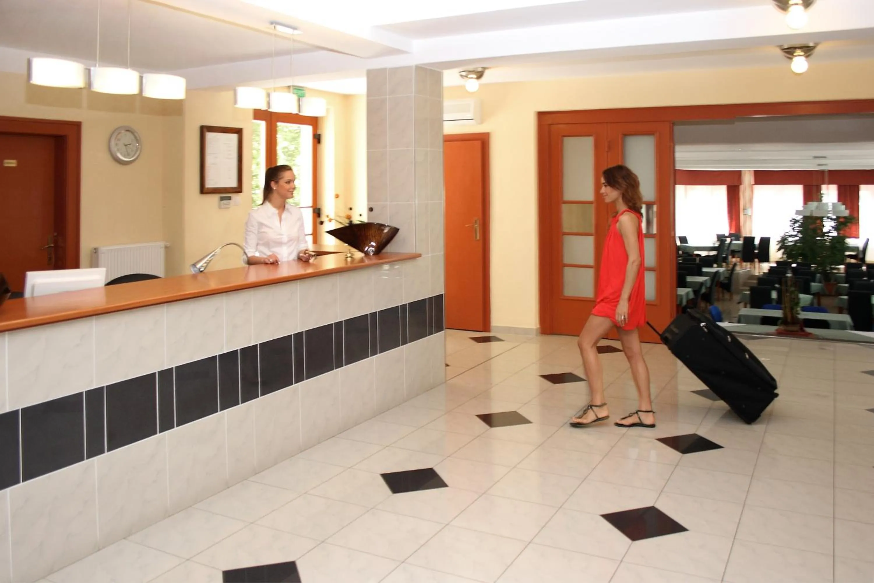 Lobby or reception in Hotel Korona