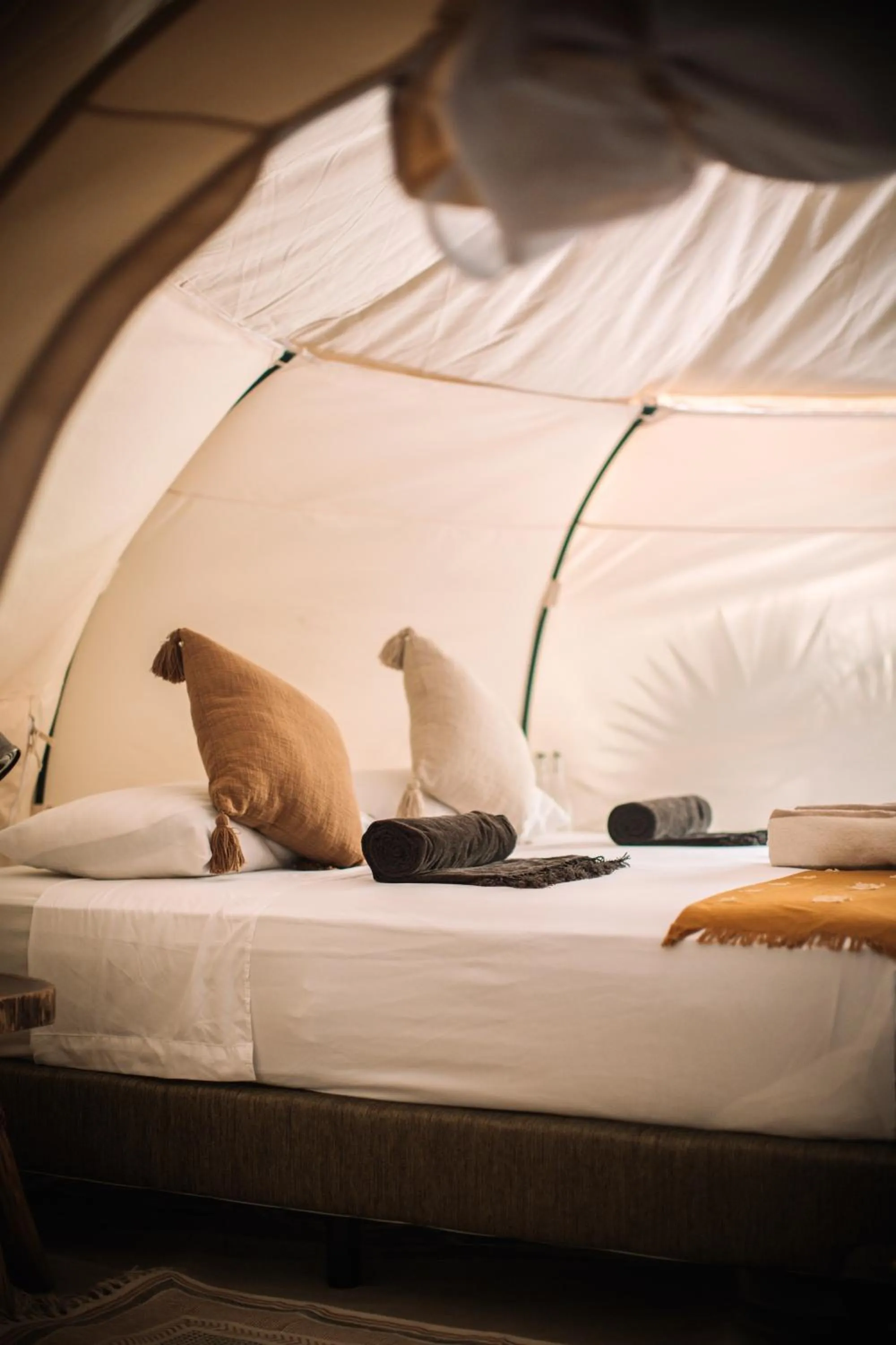 Bed in Uman Glamping & Cenote Tulum