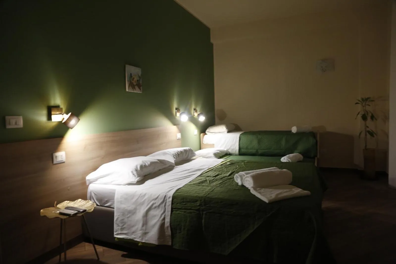 Bed in All’Anoneto B&B