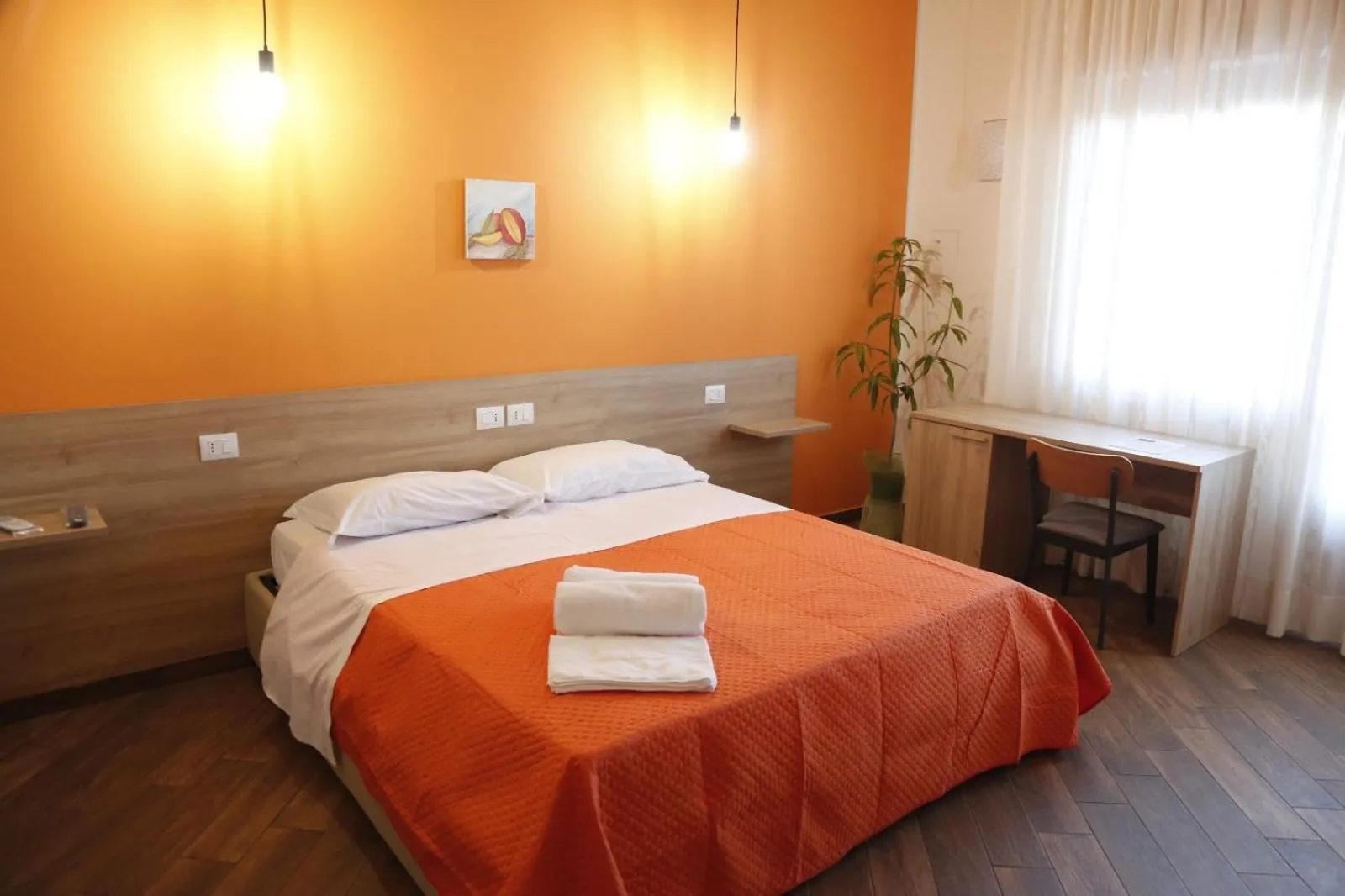Bed in All’Anoneto B&B