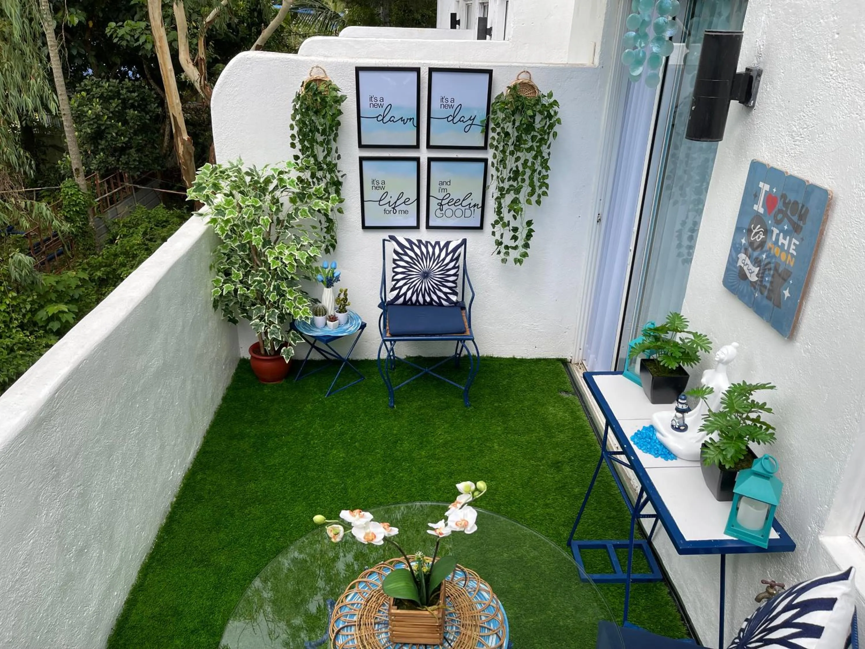 Balcony/Terrace in Casa Ayesha Sweet Staycation at La Bella Tagaytay