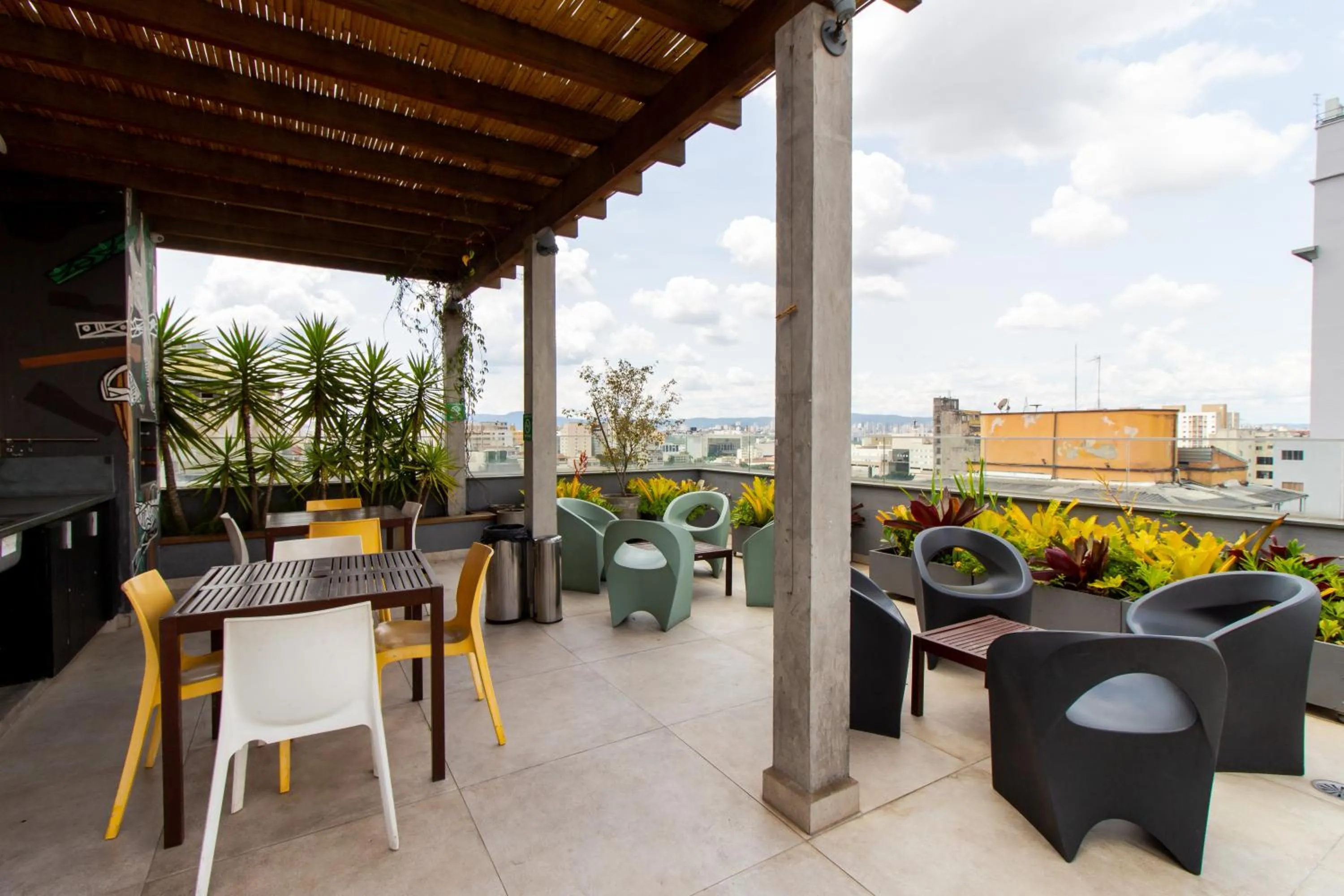 Patio in Hotel Centro 433