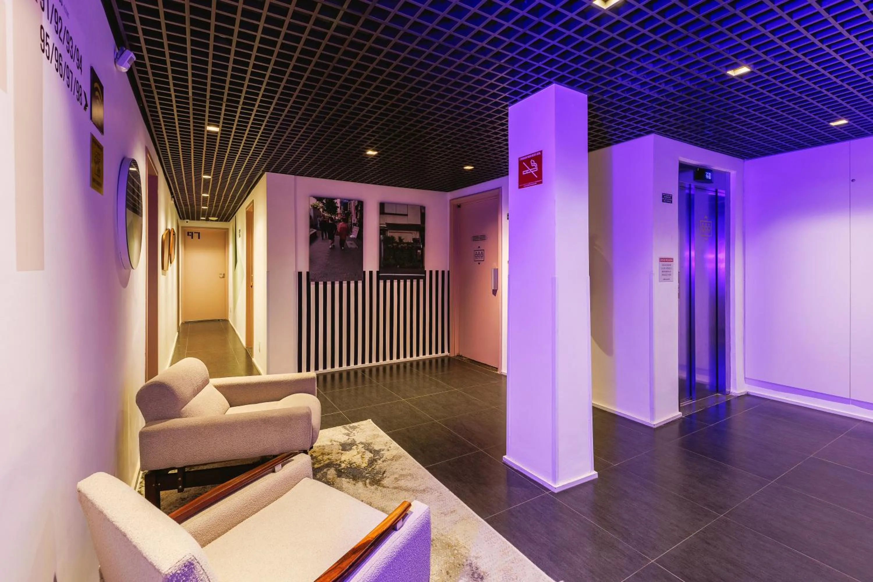 Seating area in Hotel Centro 433