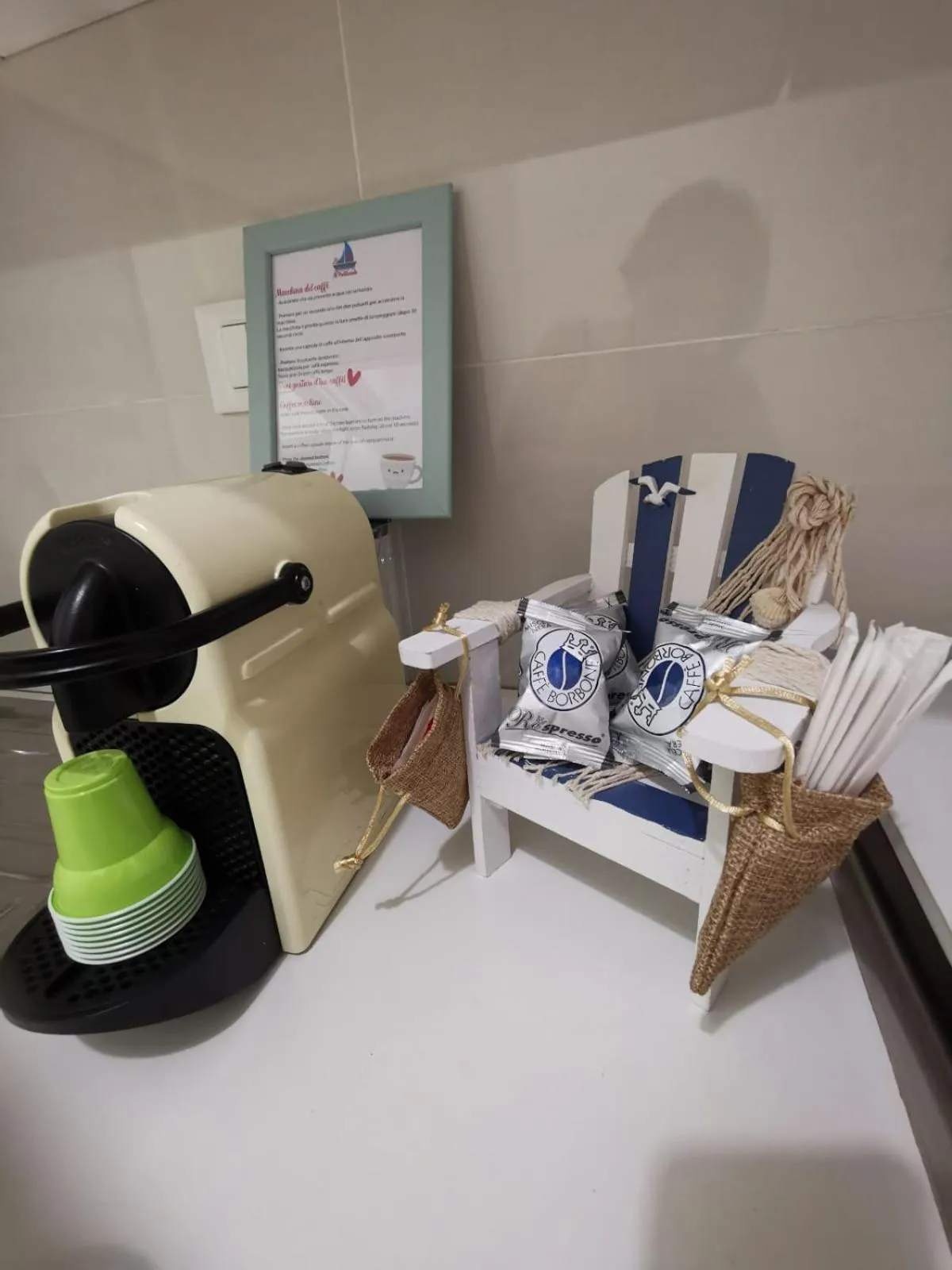 Coffee/tea facilities in Al porticciolo