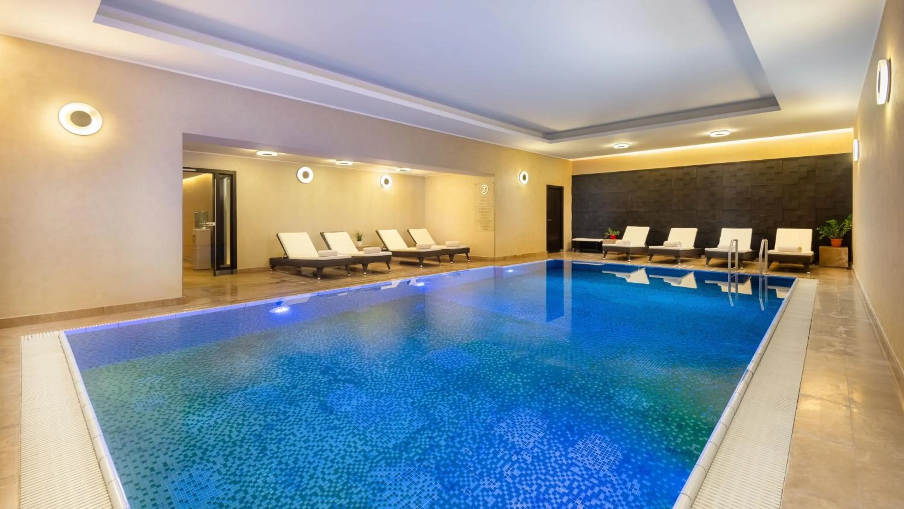 Swimming pool in InterContinental Budapest by IHG